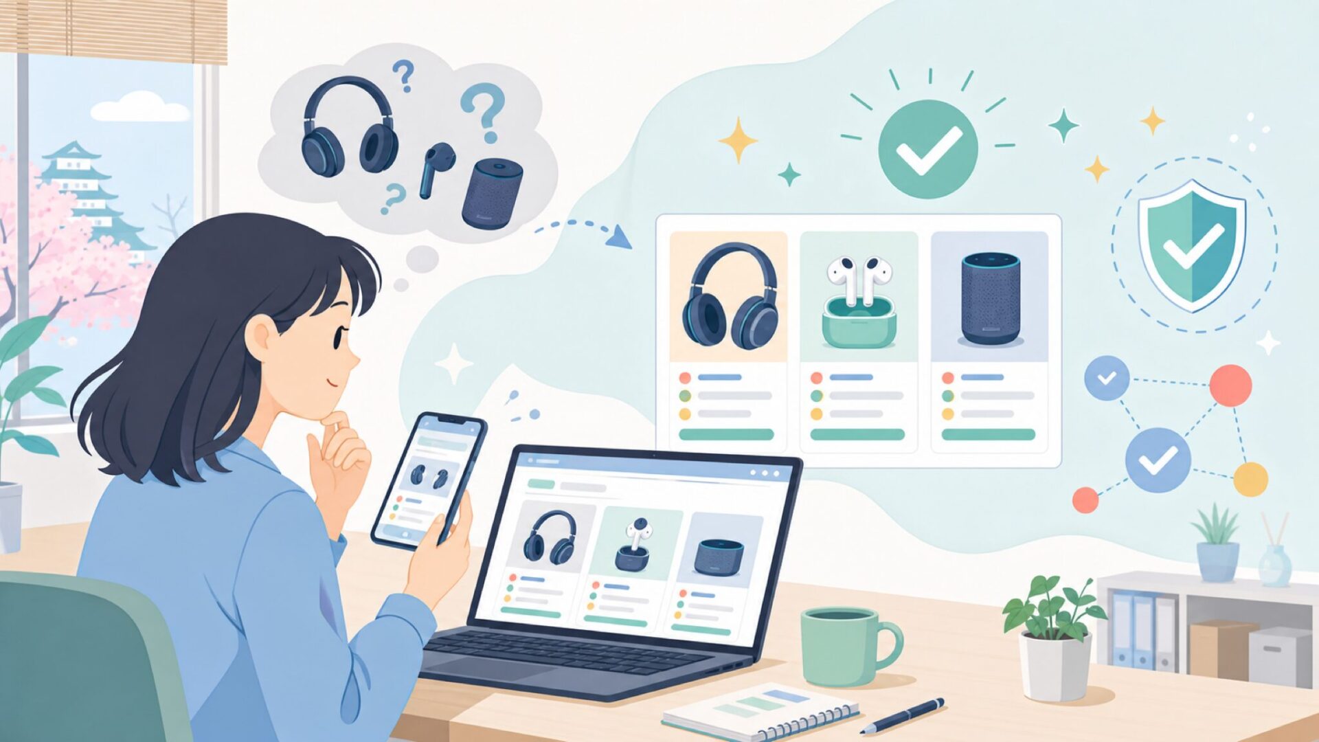 BQEYZの最新情報をキャッチアップする方法を表すイラスト