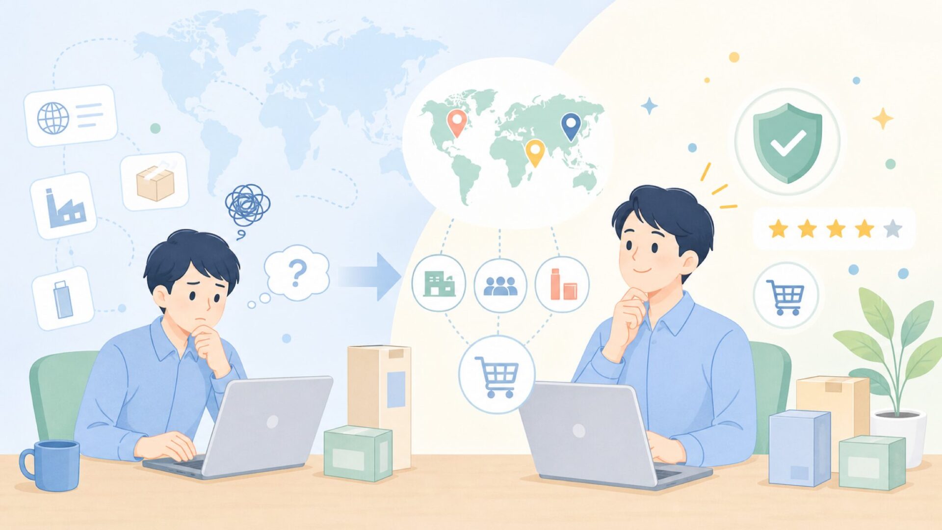 Luckiesはどこの国？ラッキーストライクの国・会社・種類をわかりやすく解説の要点を表すイラスト