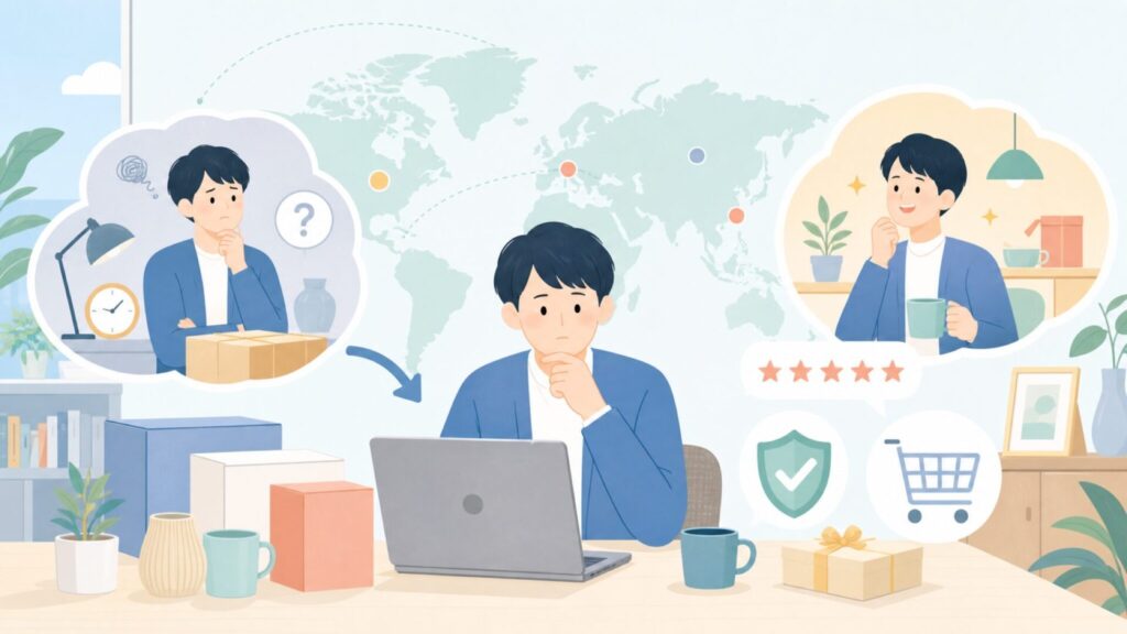 Balviはどこの国？バルセロナ生まれの個性派雑貨ブランドをやさしく解説の要点を表すイラスト