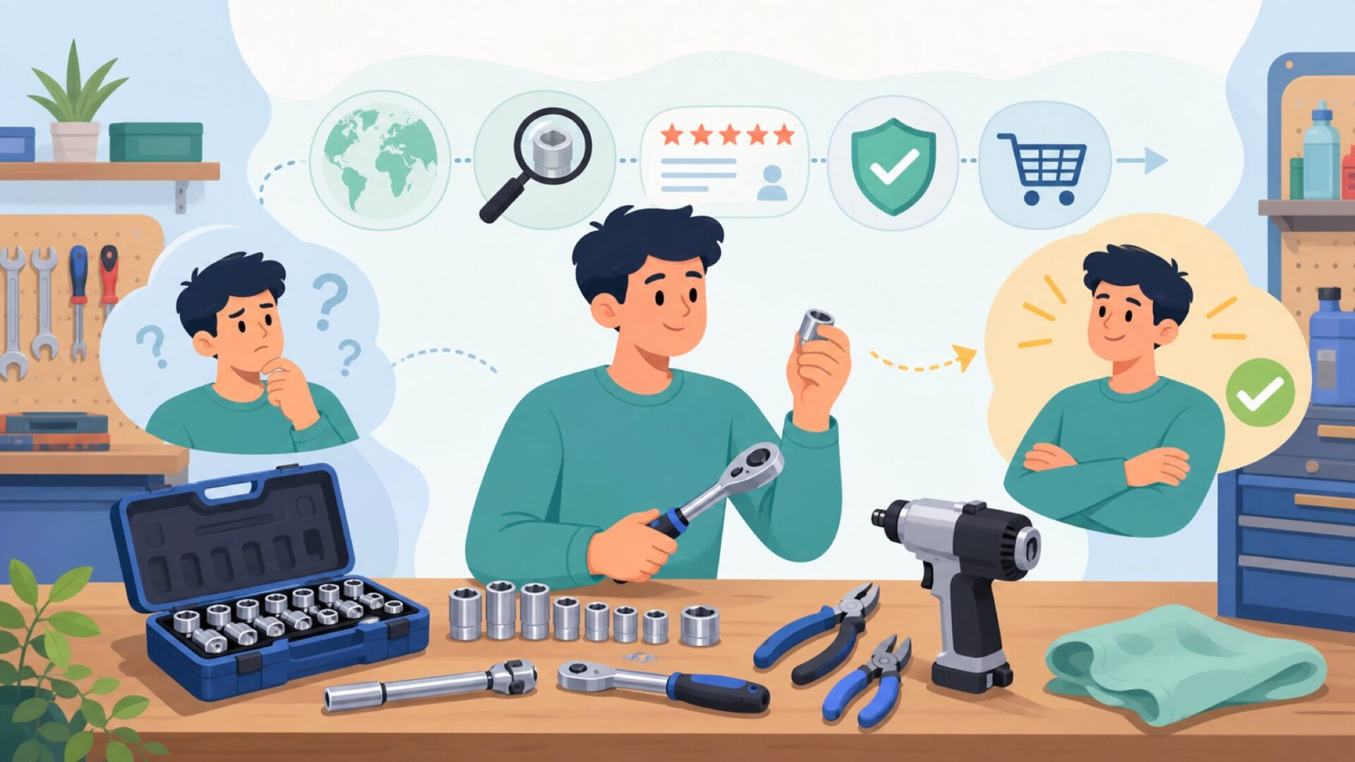Capri Toolsはどこの国の工具?品質と評判を徹底解説の要点を表すイラスト