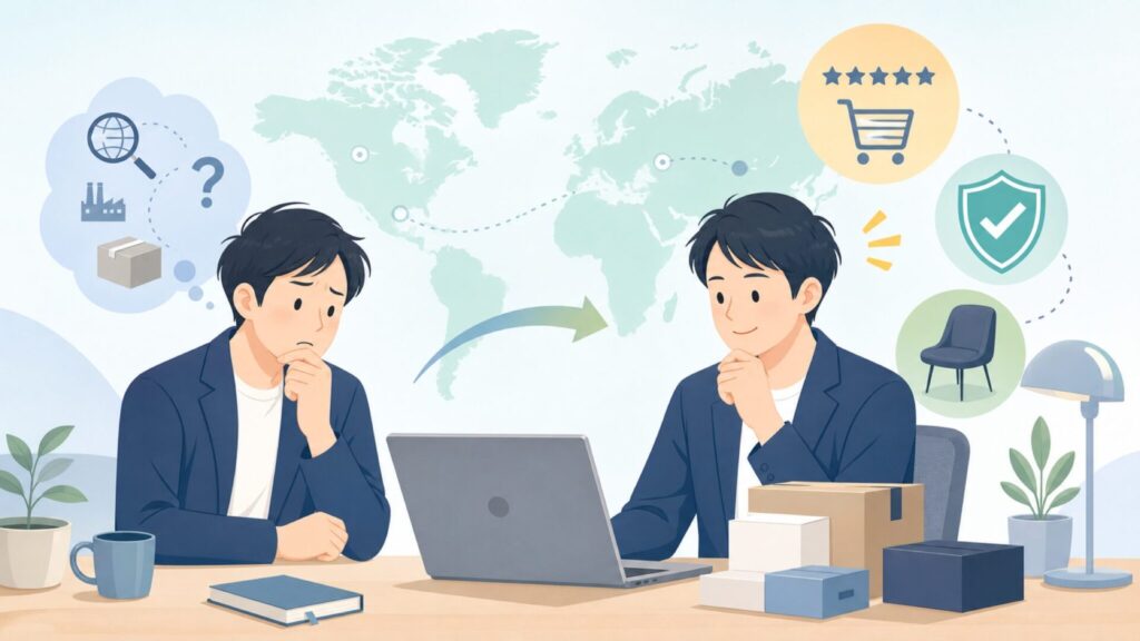 Uten.Siloはどこの国?スイス生まれのデザイン名作を徹底解説の要点を表すイラスト