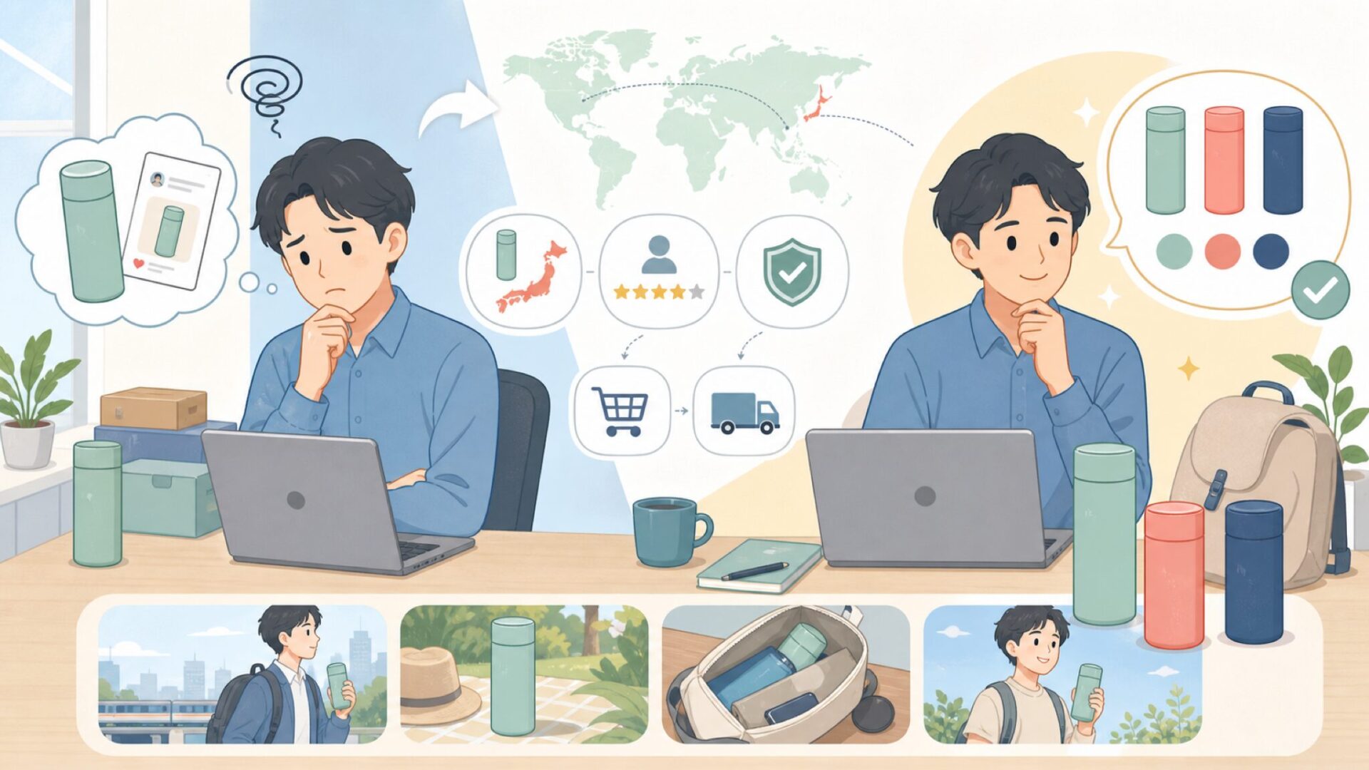 Frank Greenはどこの国のブランド？購入方法と特徴を徹底解説の要点を表すイラスト