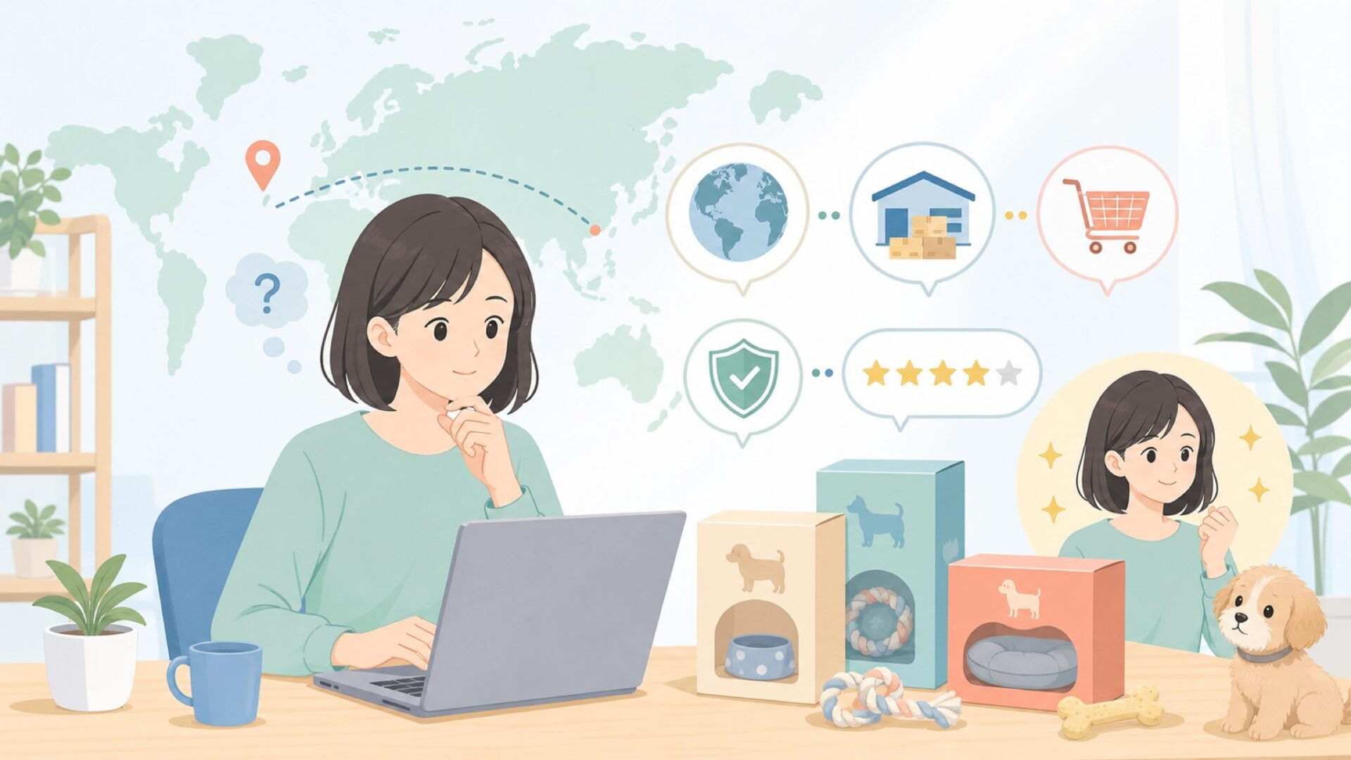 Max & Molly はどこの国？特徴と正規販売店を解説の要点を表すイラスト