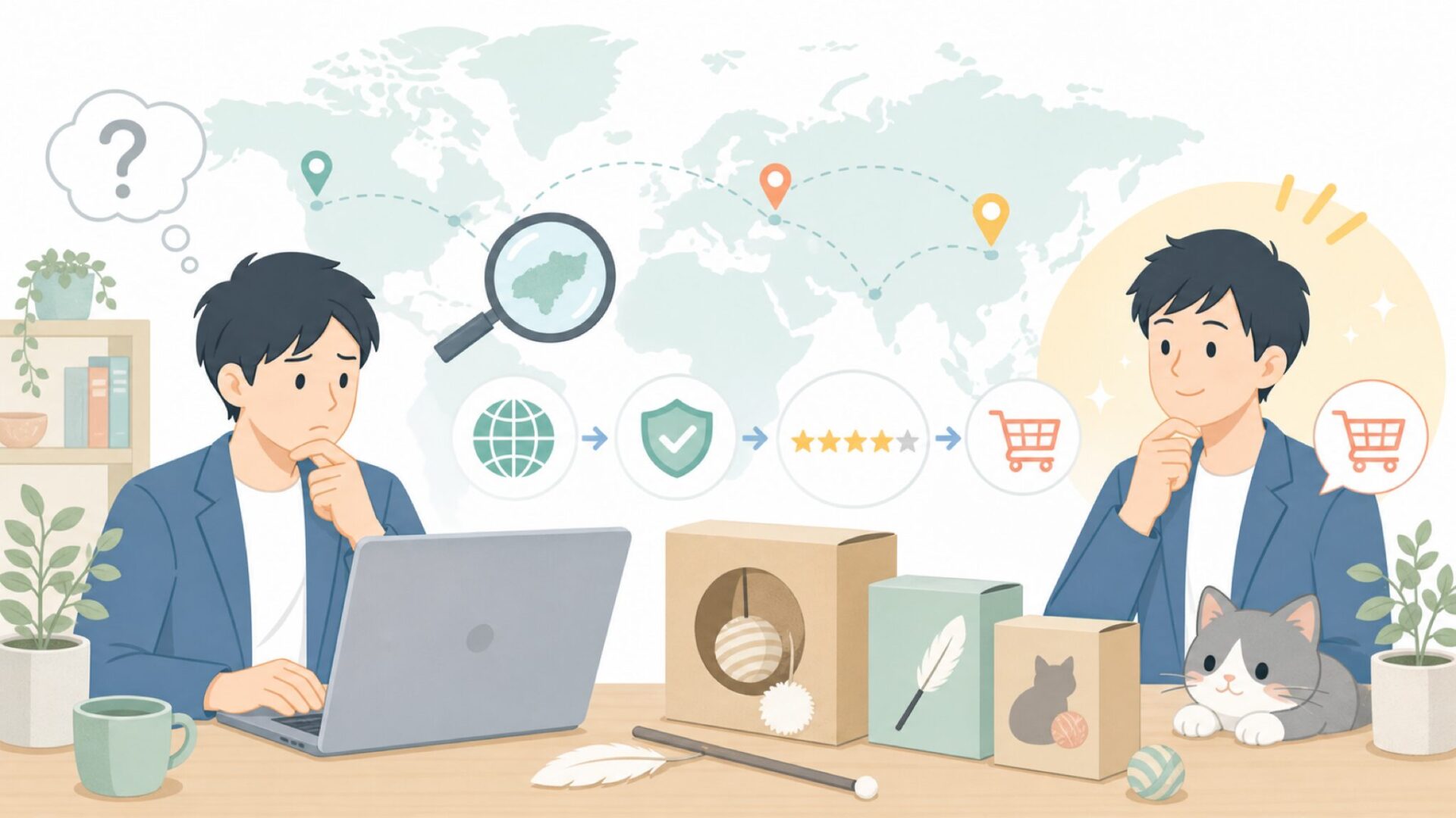 キャットダンサーはどこの国？正体と安全性を解説の要点を表すイラスト