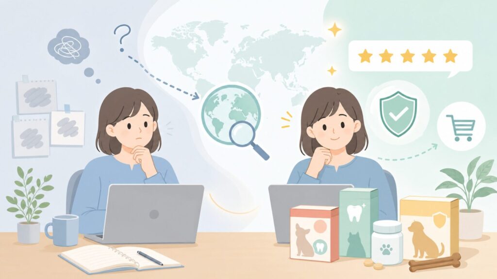 Beapharはどこの国のブランド？安全性と商品を徹底解説の要点を表すイラスト