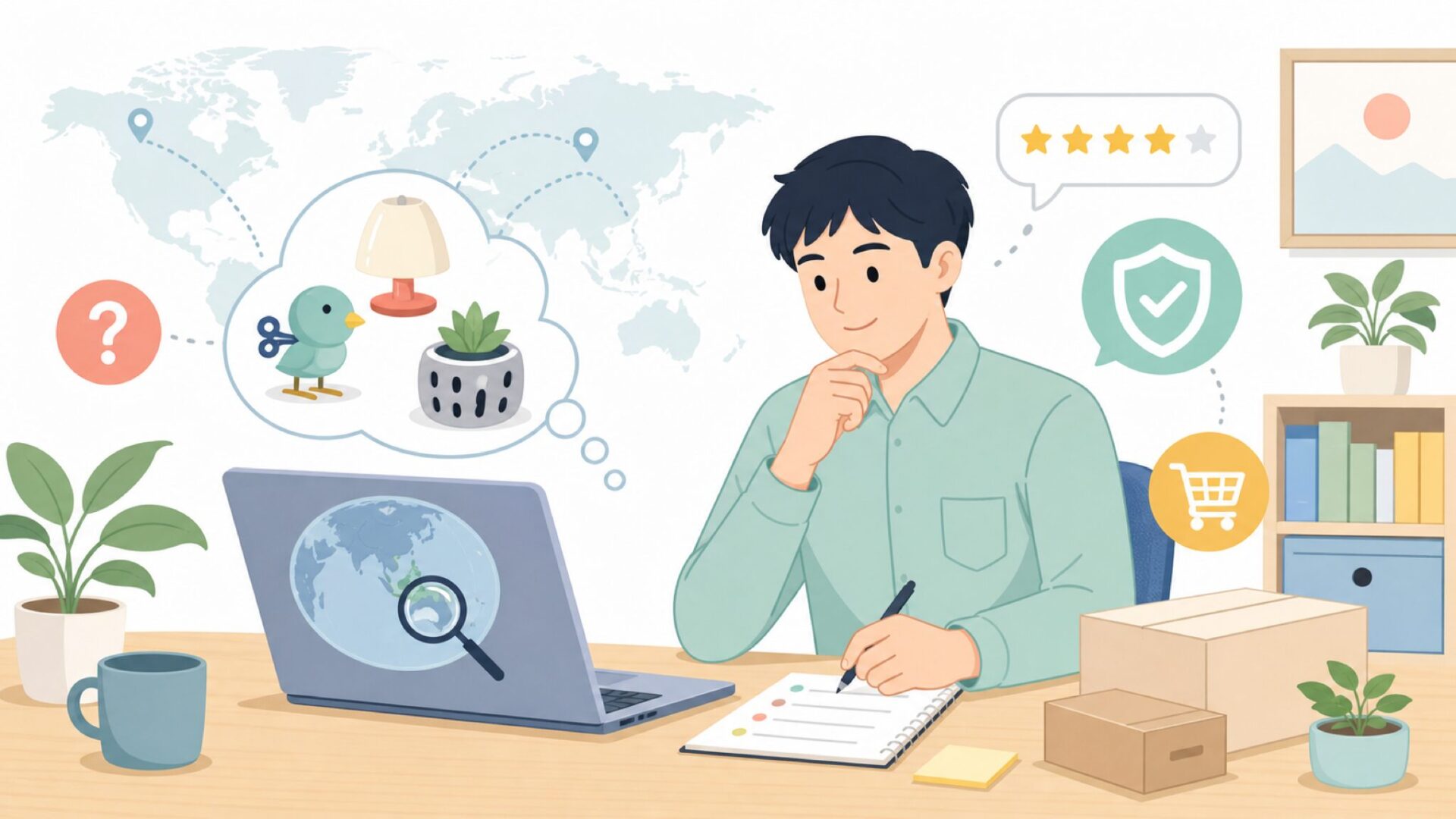 Kikkerlandはどこの国?おもちゃ雑貨ブランドの正体を解説の要点を表すイラスト