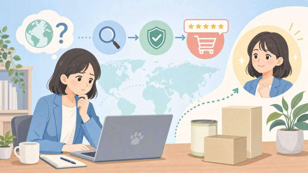 テラカニスはどこの国のブランド?歴史と品質へのこだわりを解説の要点を表すイラスト