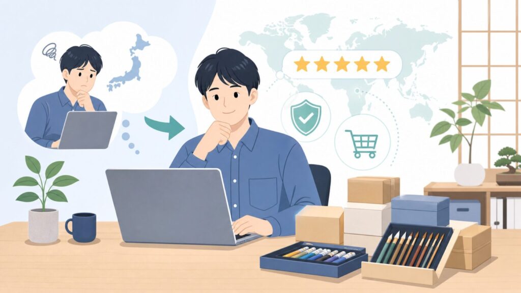 Grumbacherはどこの国のブランド?歴史と画材の特徴を解説の要点を表すイラスト