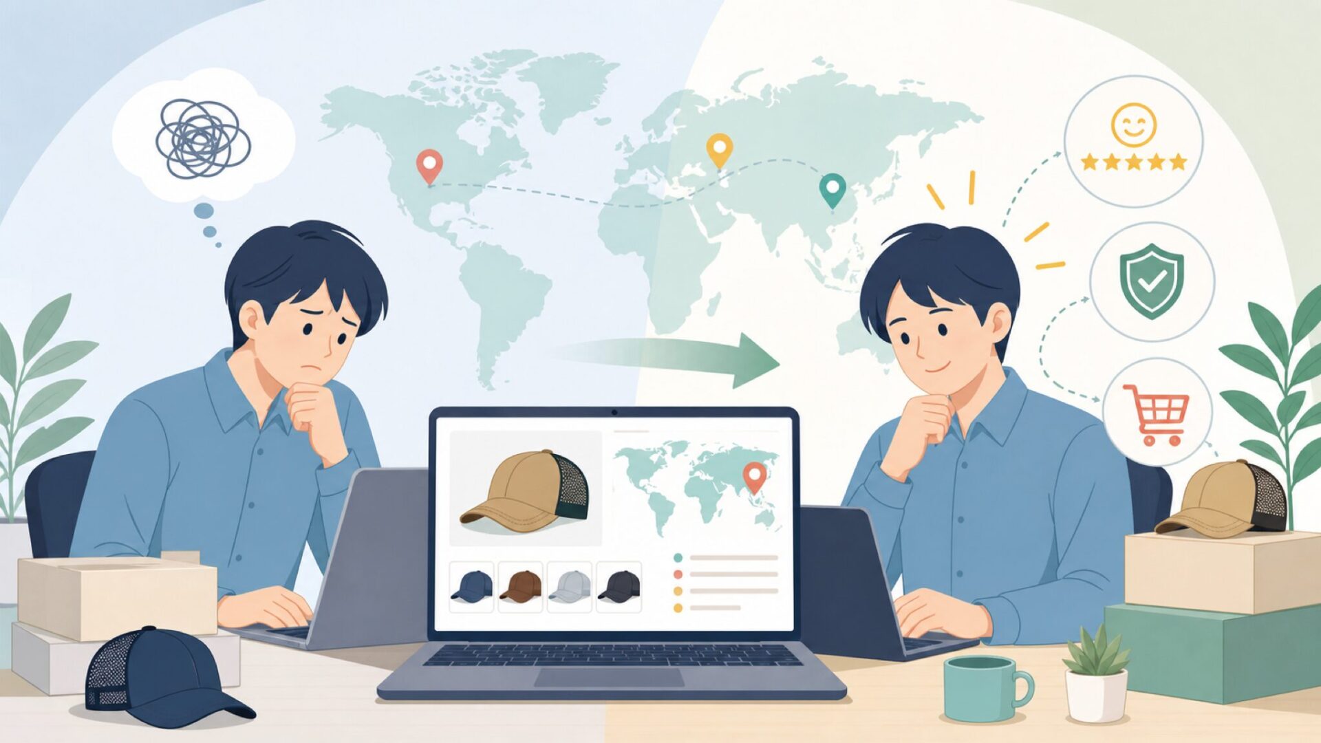 Goorin Bros.はどこの国のブランド？歴史と特徴を解説の要点を表すイラスト