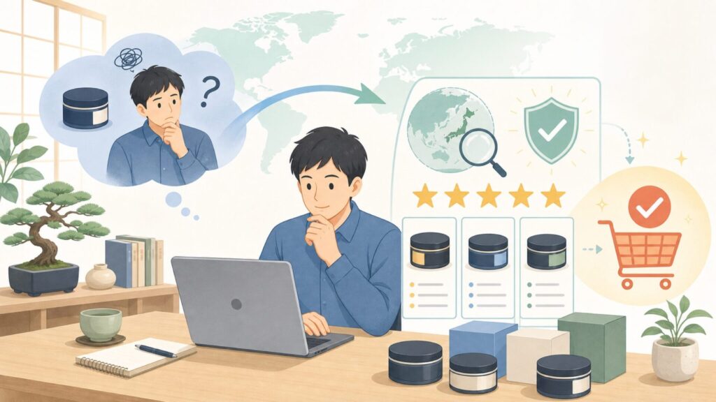Colliniteはどこの国のブランド？845・476の違いも解説の要点を表すイラスト