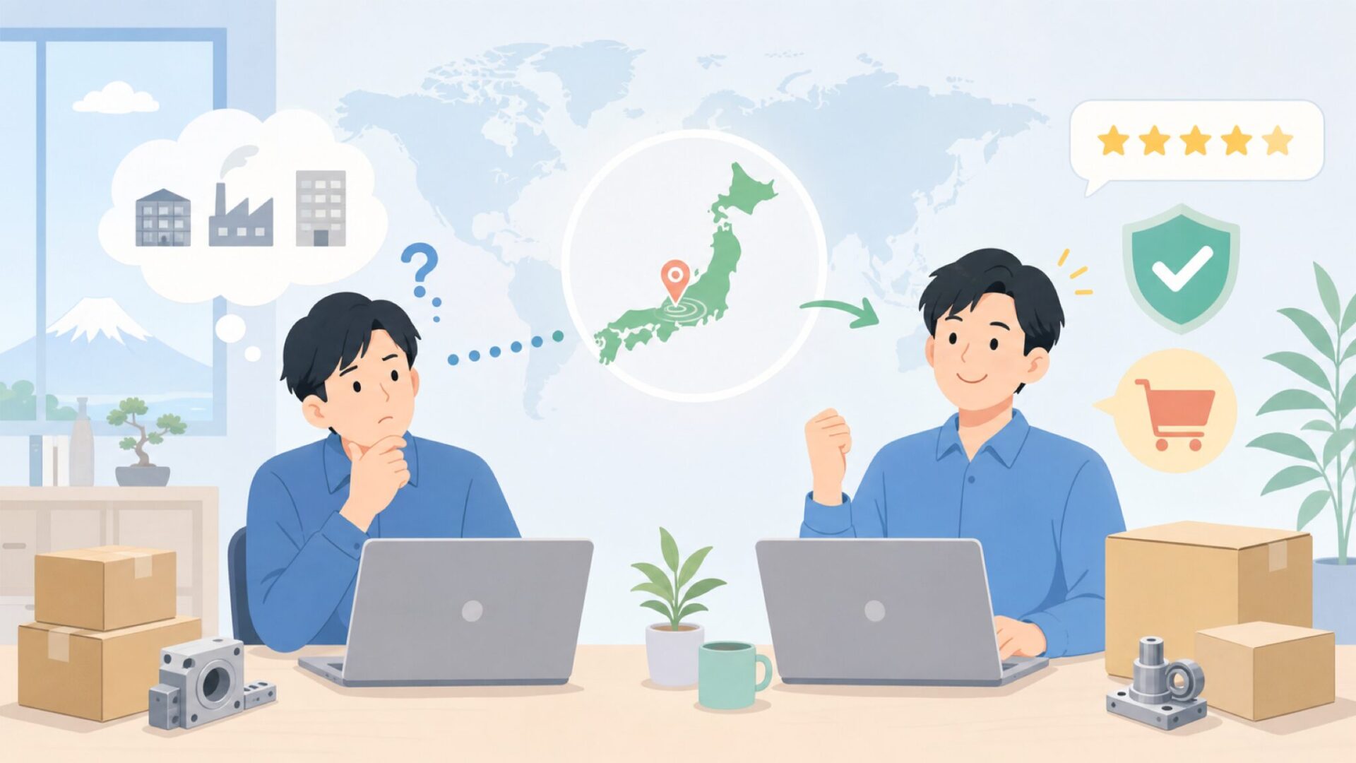 Showa Precisionはどこの国?会社概要と同名企業の見分け方の要点を表すイラスト