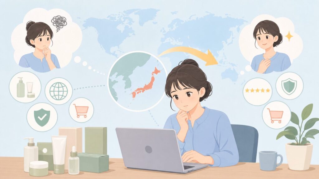 Celimaxどこの国のブランド？特徴・人気商品・購入先を解説の要点を表すイラスト