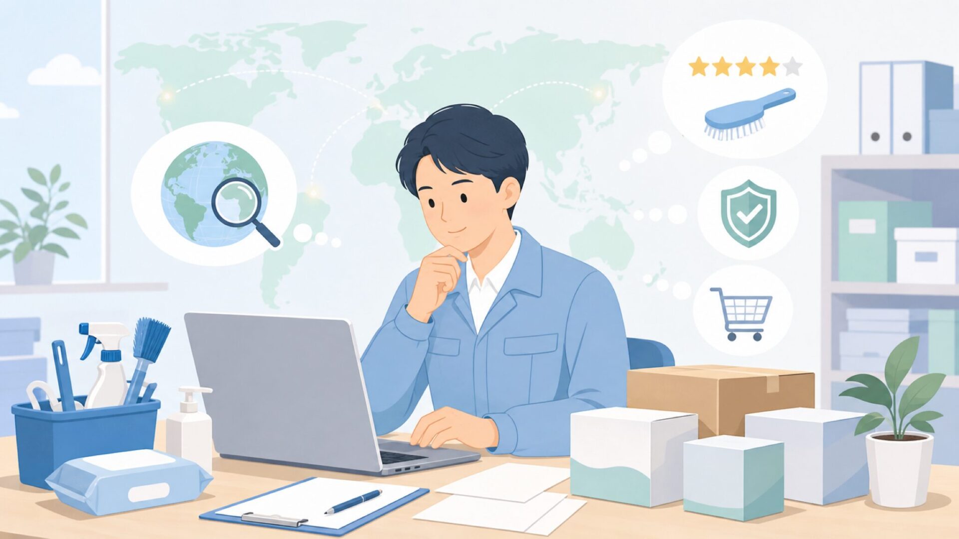 Vikanはどこの国のブランド？衛生用品の特徴と正規取扱を解説の要点を表すイラスト