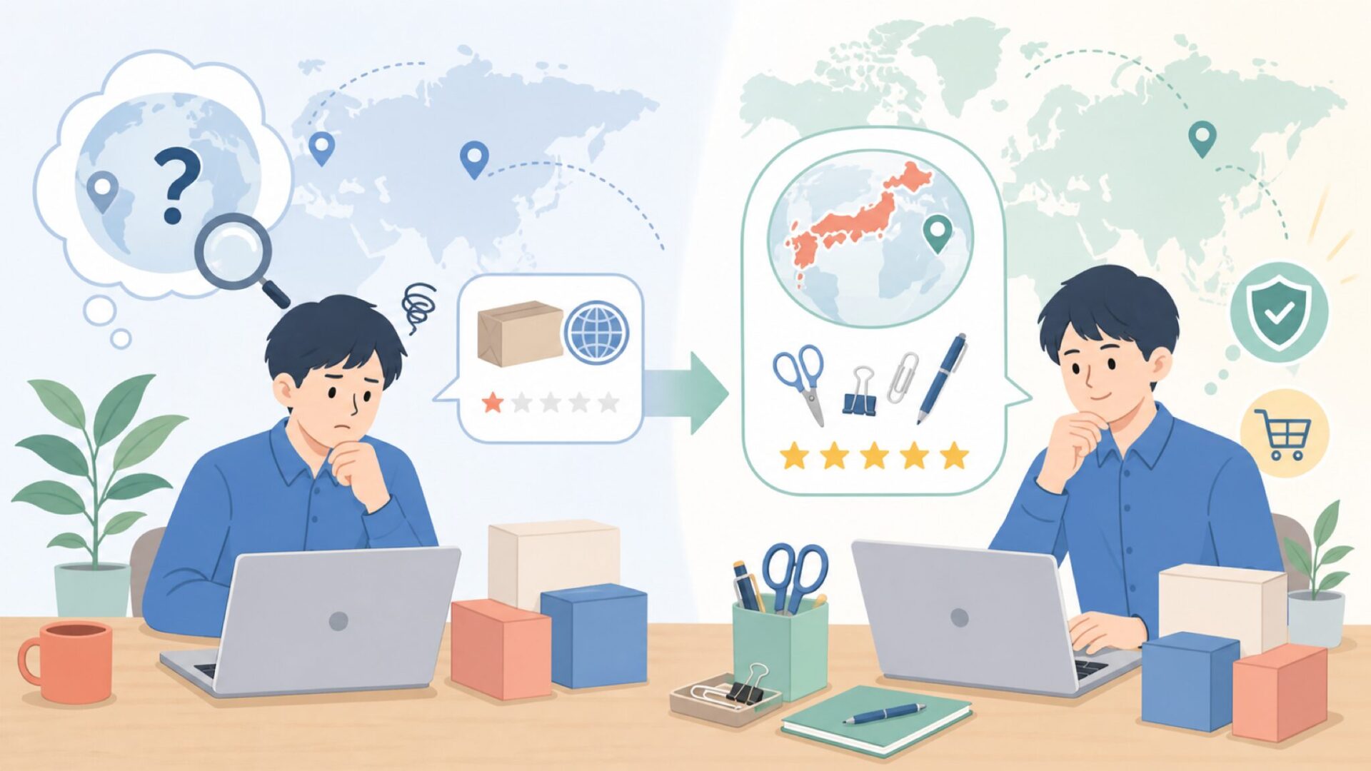 TOOLS to LIVEBYはどこの国のブランド?由来と魅力を解説の要点を表すイラスト