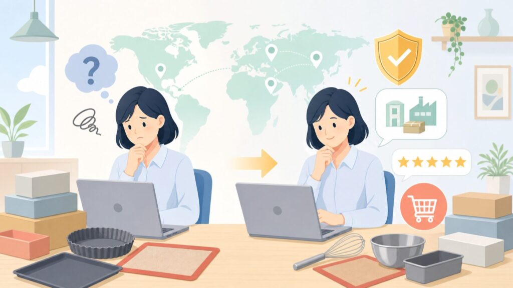 Matferはどこの国のブランド？シルパンや型の選び方まで解説の要点を表すイラスト