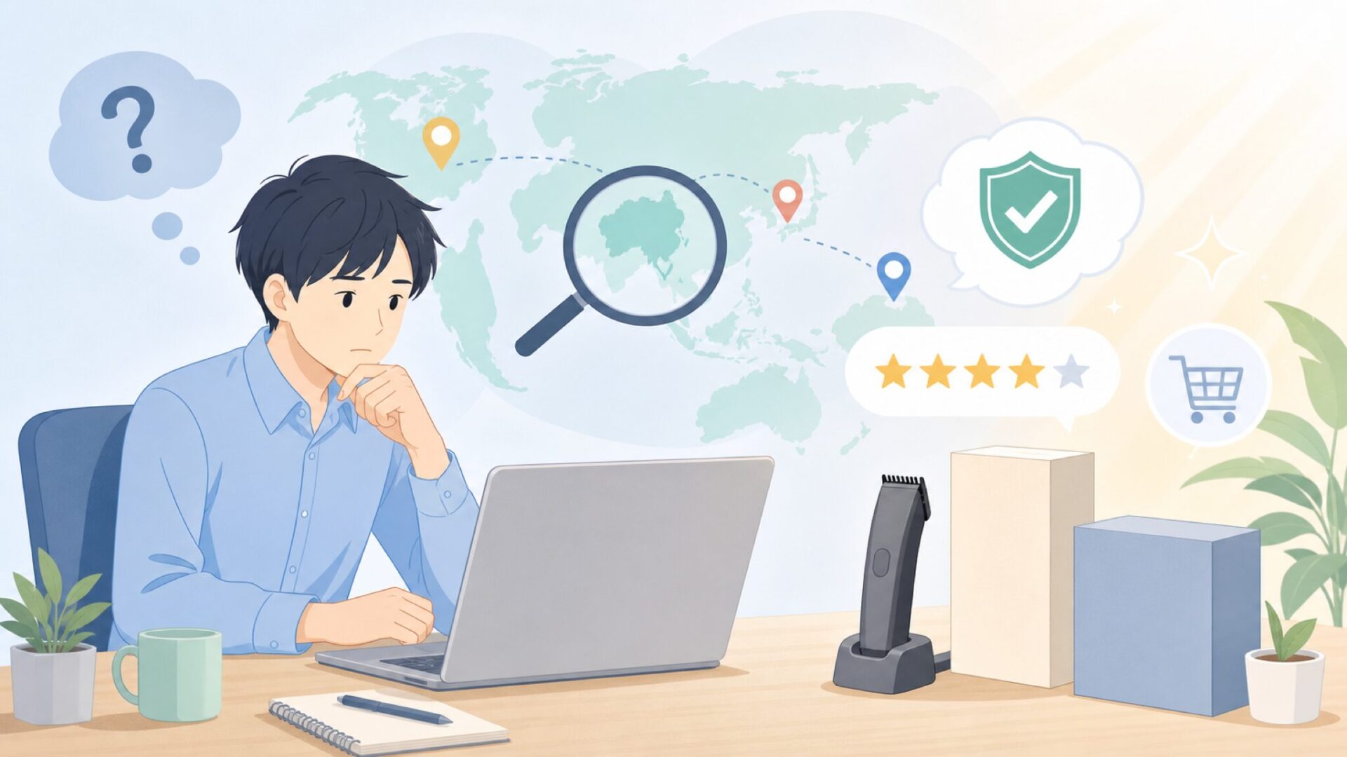 MOSERバリカンはどこの国のメーカー?歴史と信頼性を解説の要点を表すイラスト