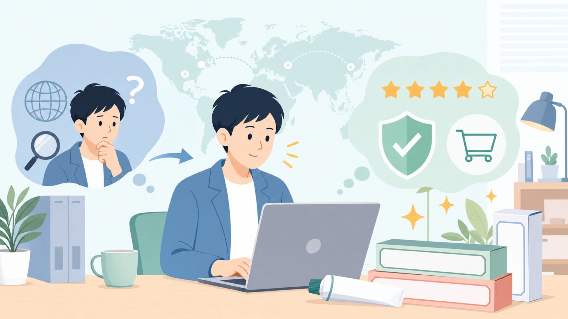 Euthymol歯磨き粉はどこの国?安全性と種類の違いを解説の要点を表すイラスト