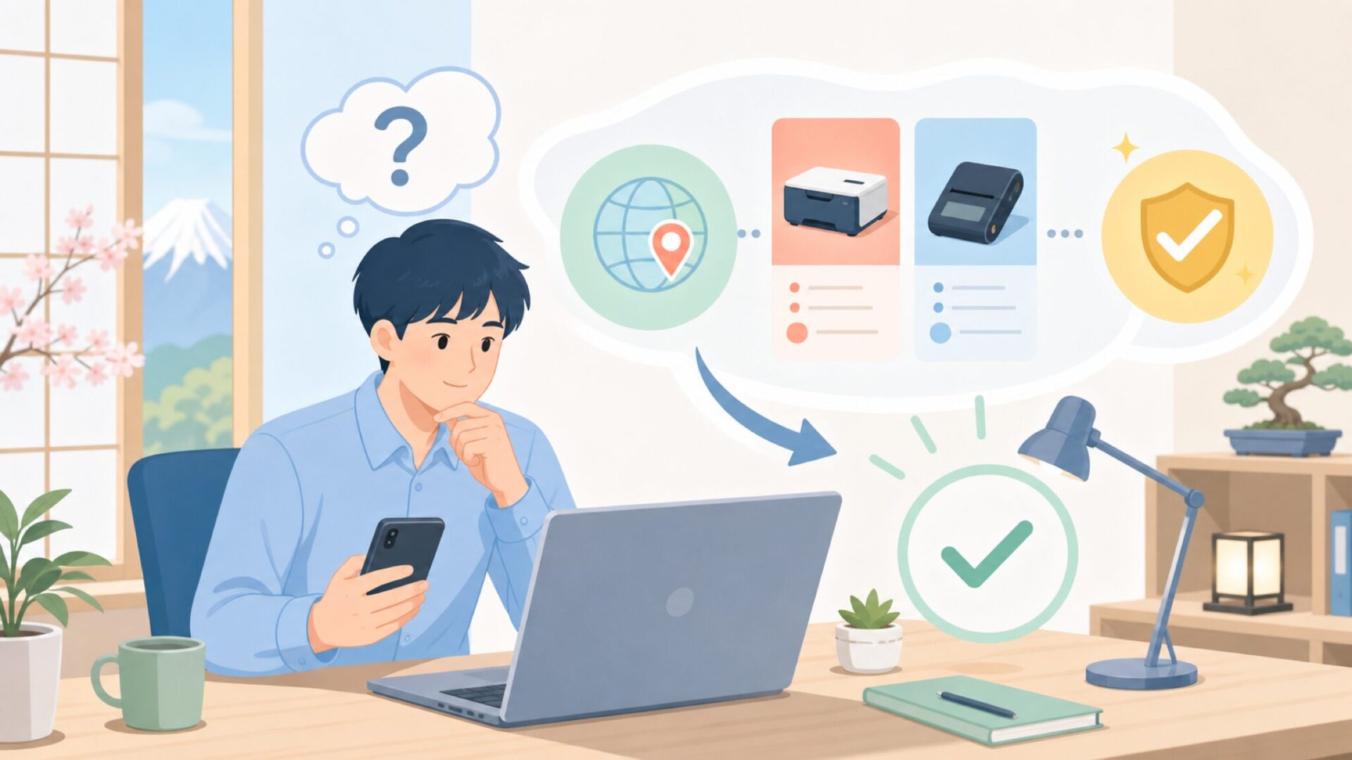 HPRTはどこの国のブランド?まず結論から確認しようを表すイラスト