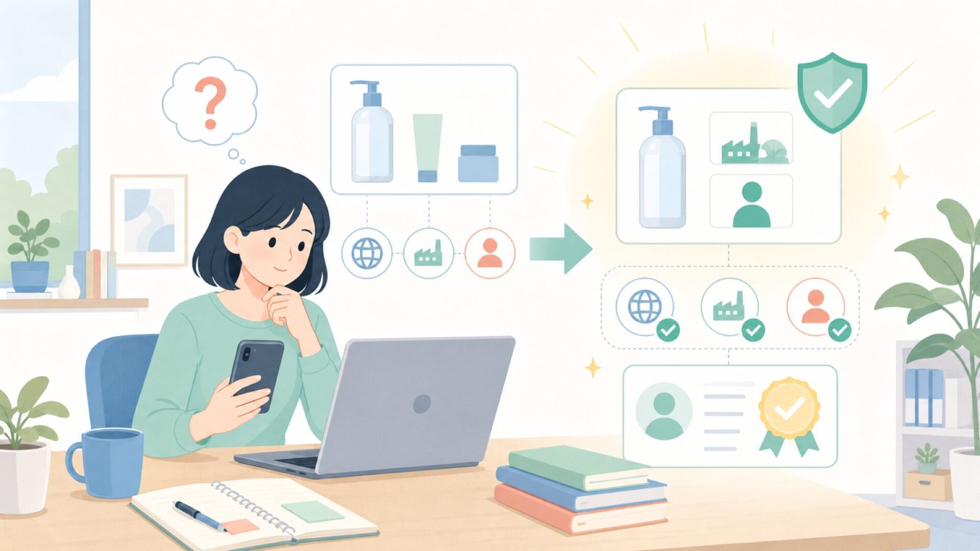 AquaClearはどこの国の製品?ブランドの正体を整理を表すイラスト