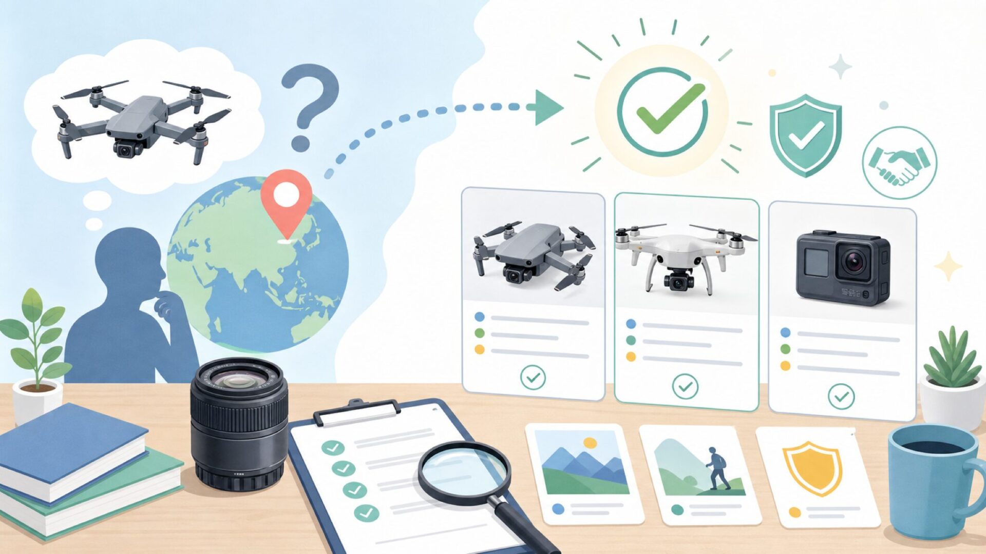 SNAPTAINはどこの国のメーカー？ブランドの正体と代表機種を表すイラスト