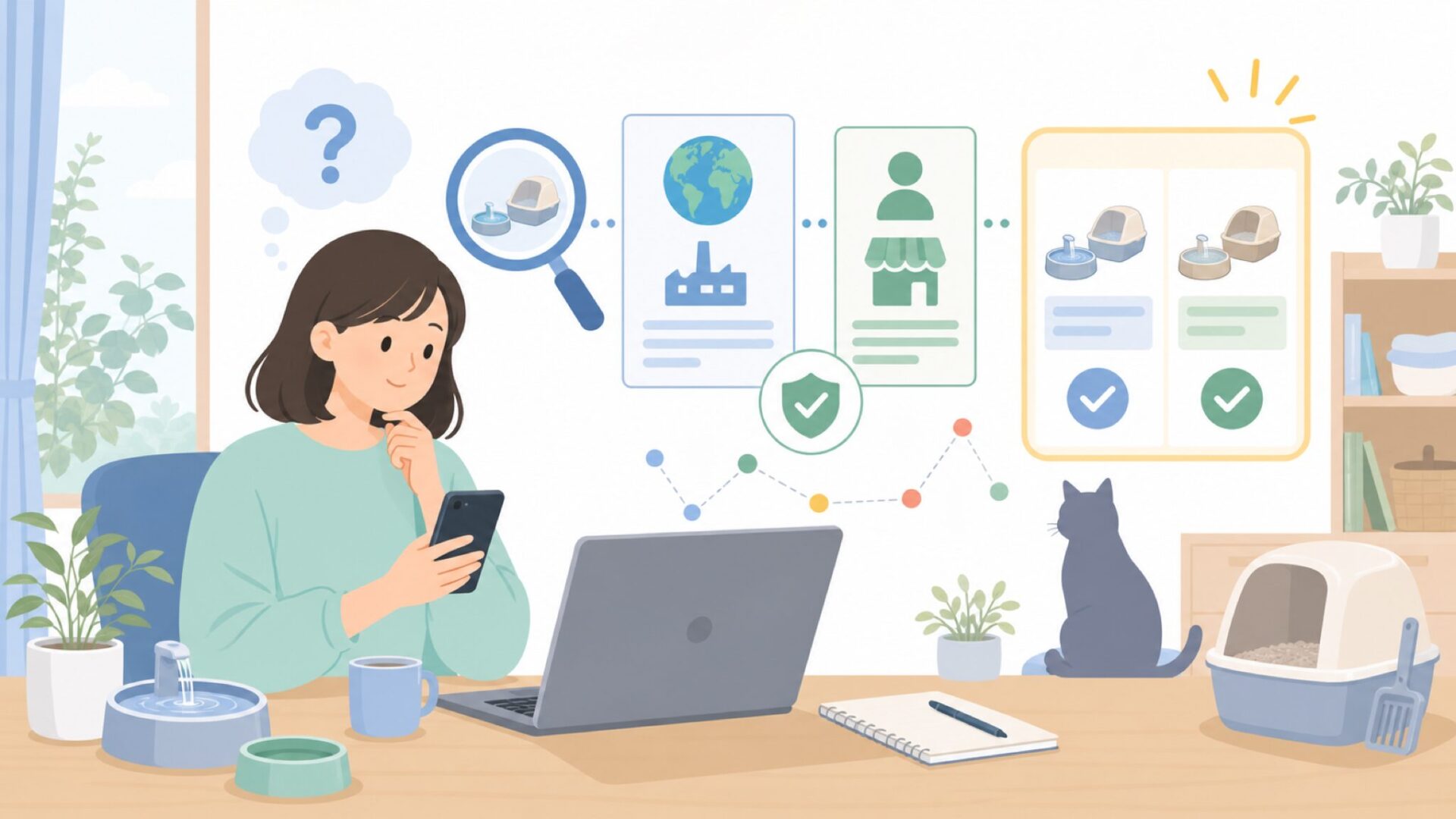 Pioneer Petはどこの国のブランド？運営会社・日本の販売元から見る正体を表すイラスト