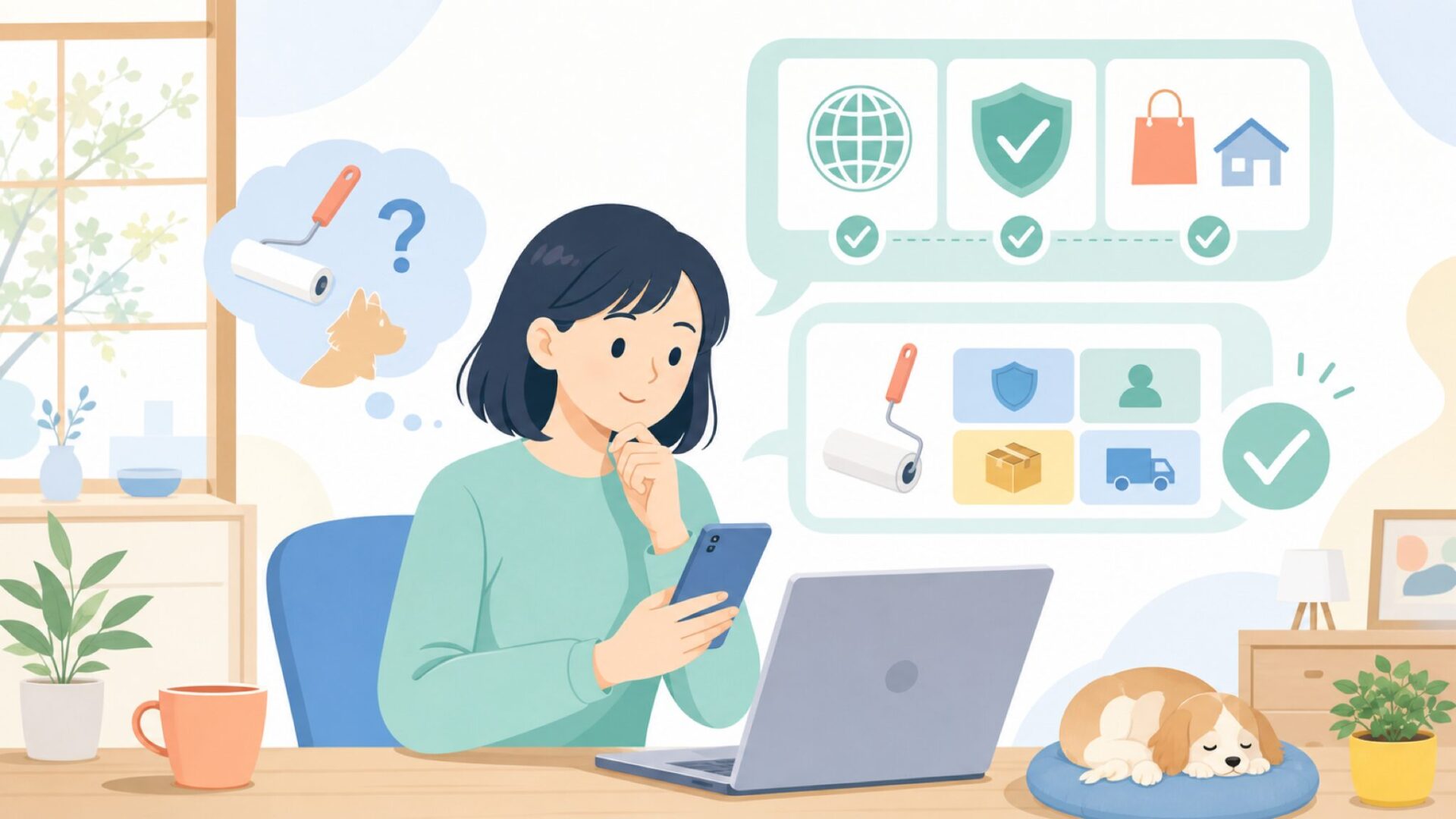 ChomChomRollerはどこの国の商品?正体と基本情報を確認を表すイラスト
