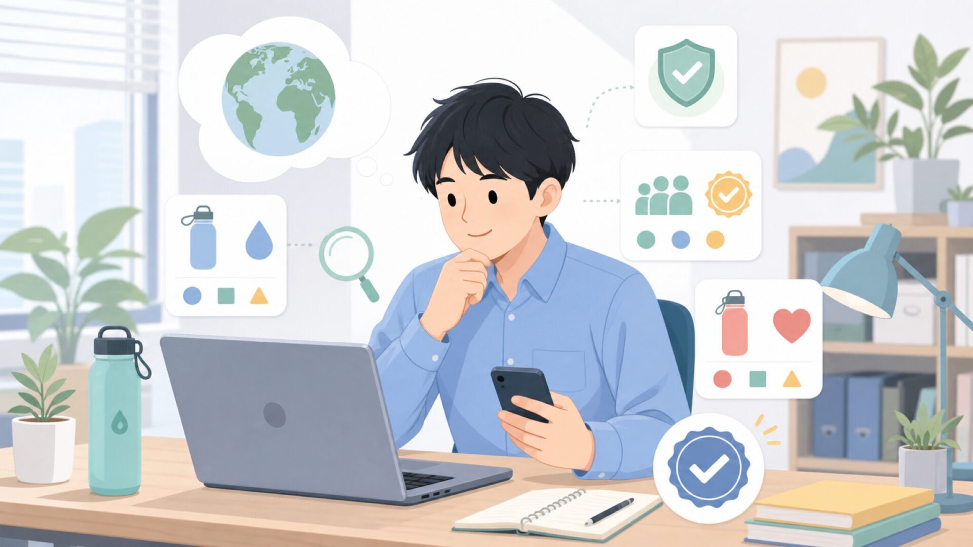 HydraPakはどこの国のブランド?正体と信頼性を確認を表すイラスト