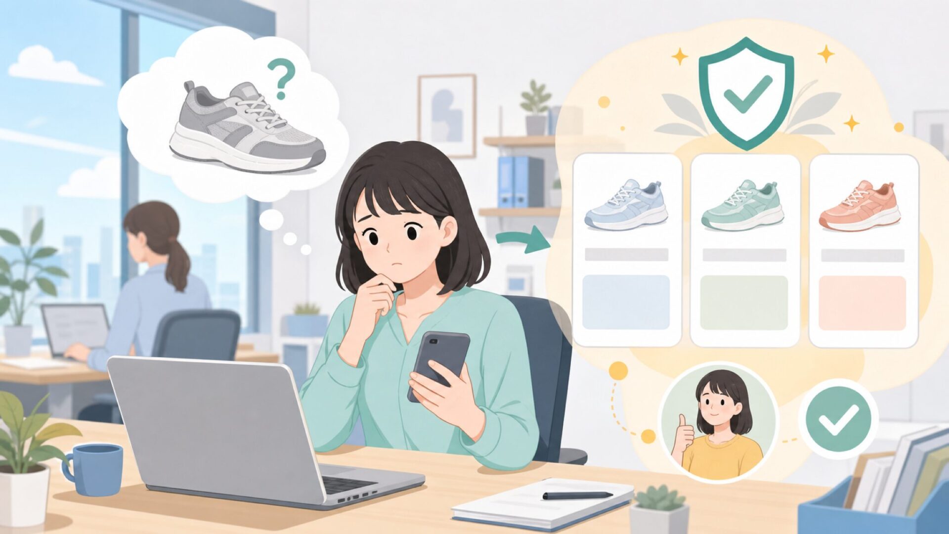 聞き慣れないFitVilleに戸惑うのは当然です — まずブランドの正体を確認しましょうを表すイラス