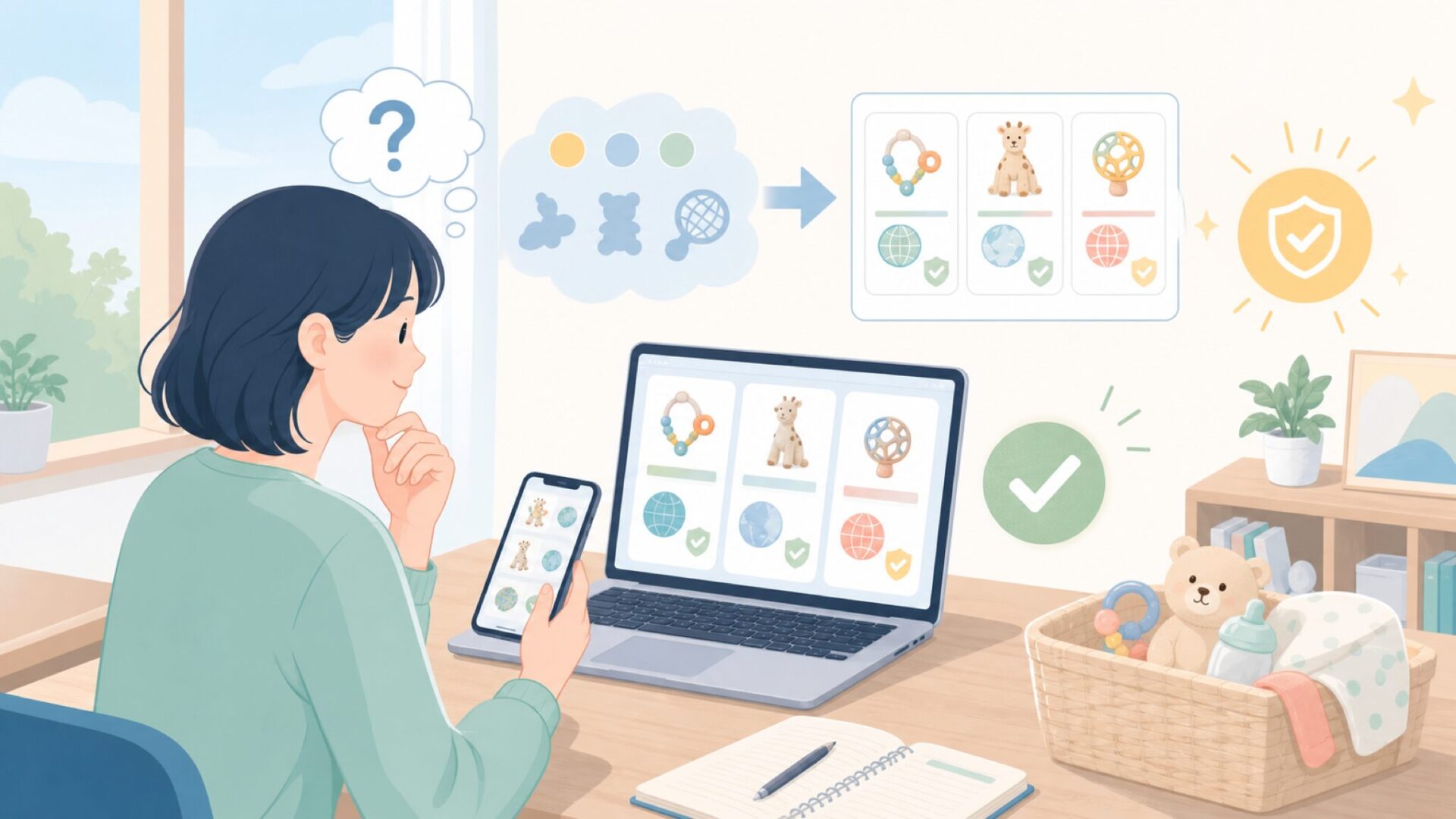 Sassy（サッシー）はどこの国のブランドか——まず基本情報を整理するを表すイラスト
