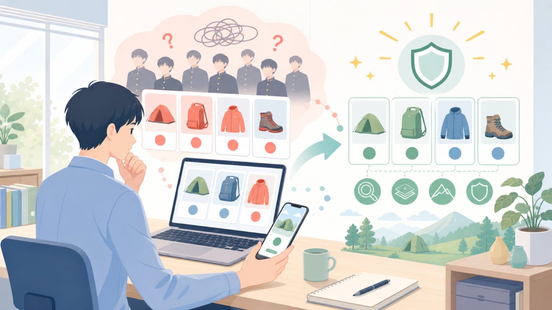 なぜ「中国系では?」と疑われやすいのか背景を整理を表すイラスト