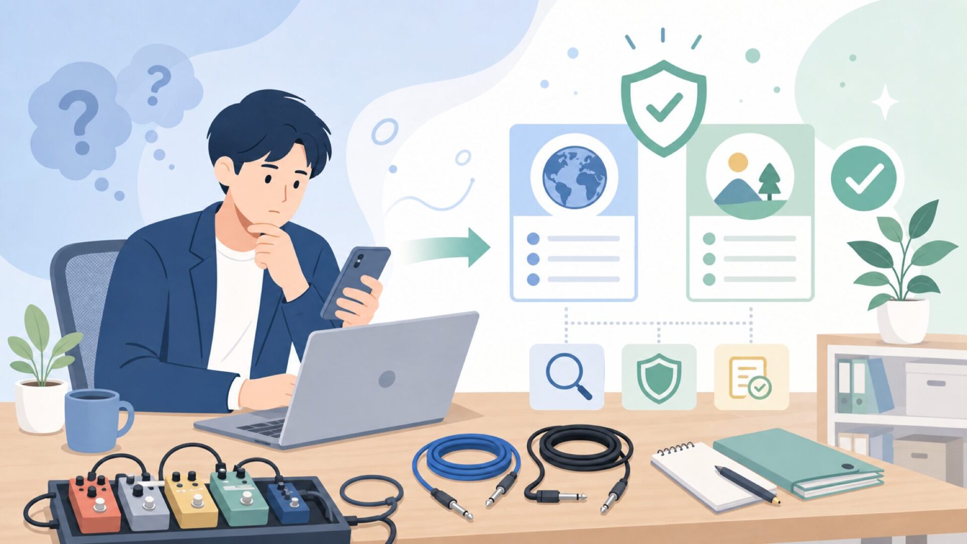 Evidence Audioはどこの国のブランド?出自と国内での扱われ方を整理を表すイラスト
