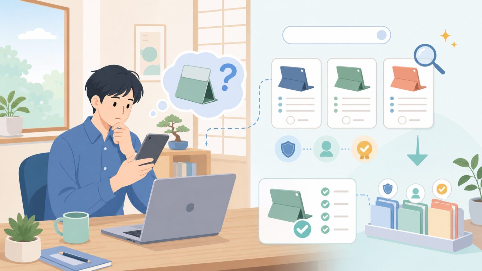 OMOTONとはどんなブランド？基本情報とどこの国かを整理を表すイラスト