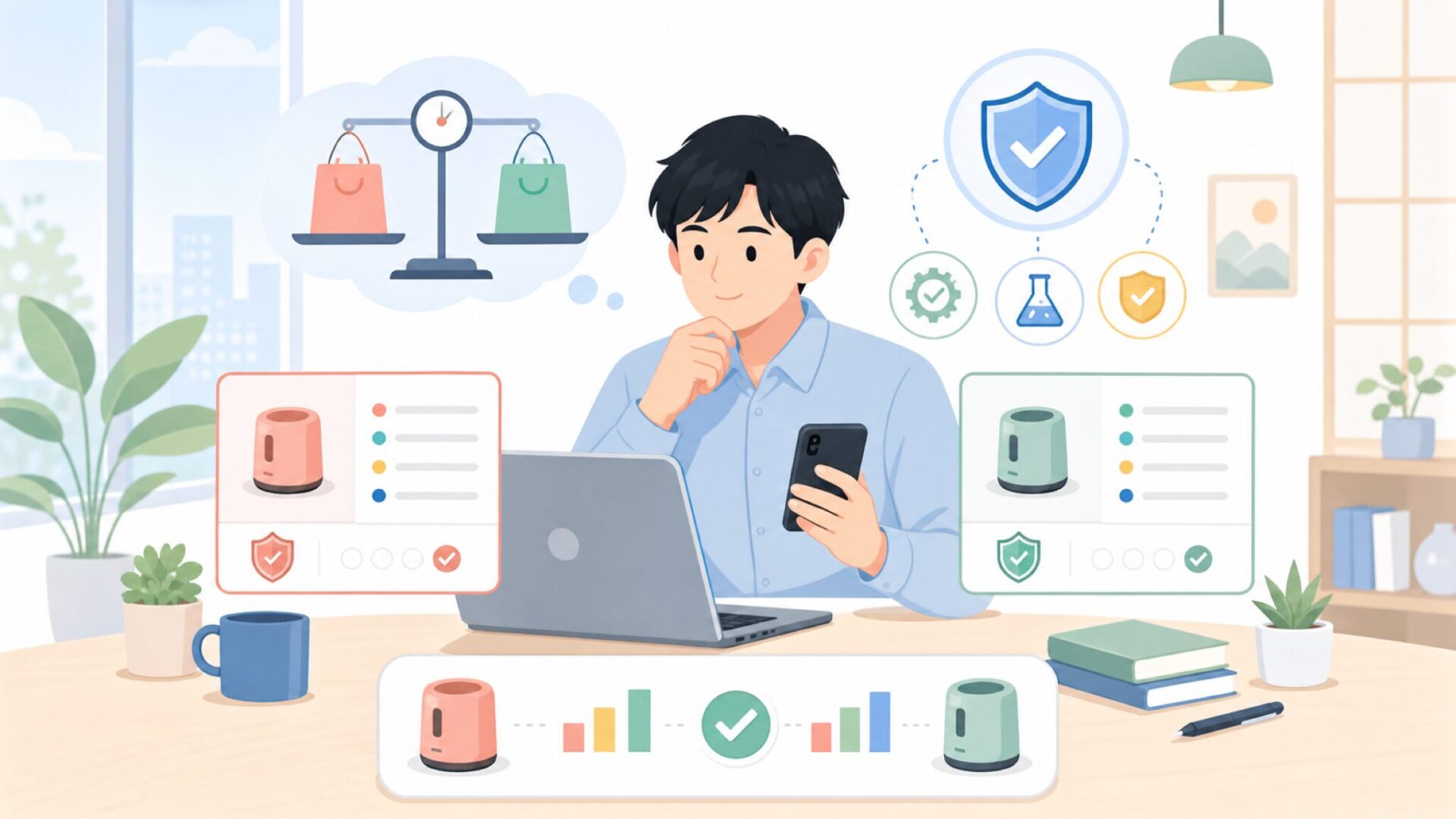 中国製=品質NGではない。確認すべき安全基準を表すイラスト