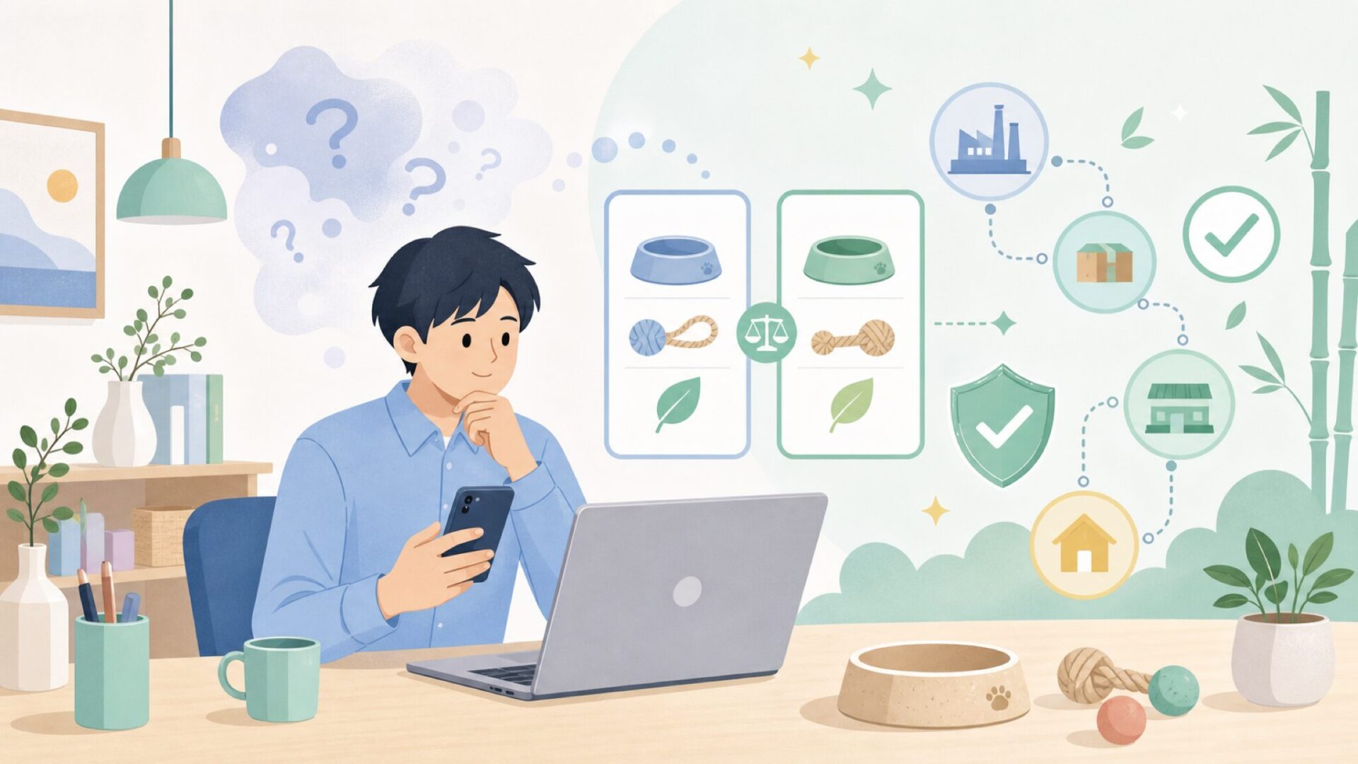 Beco Petsはどこの国のブランドかを表すイラスト