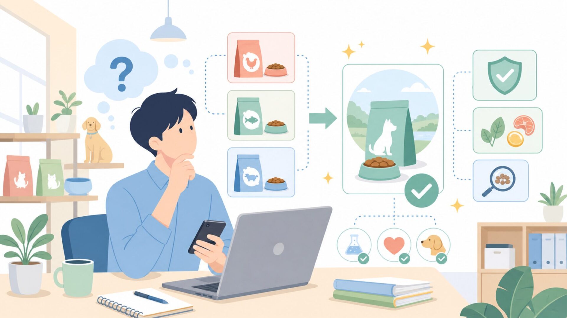 Ziwi(ジウィピーク)はどこの国のブランド?生まれた背景から見る信頼性を表すイラスト
