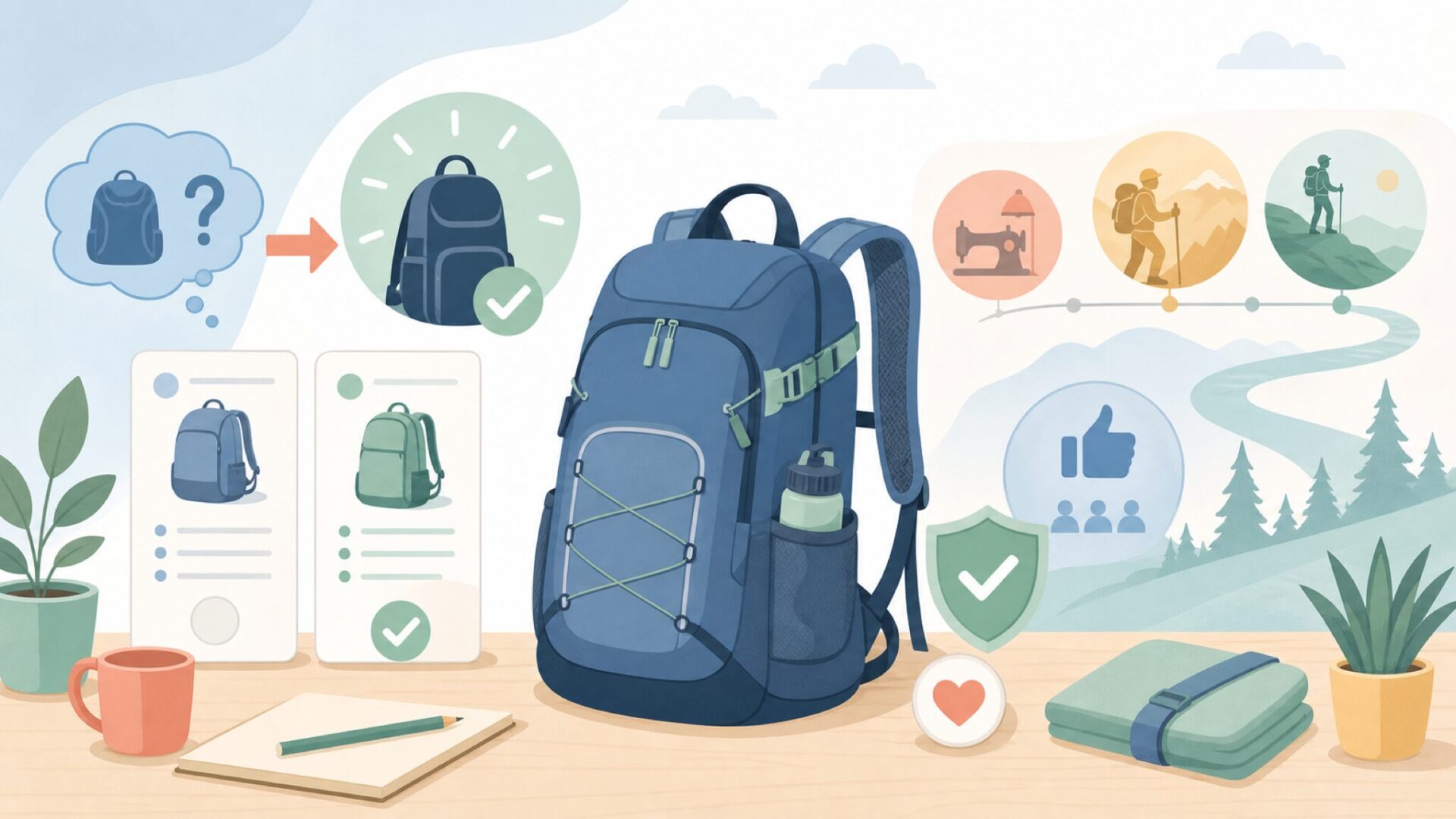 Deuterはどこの国のブランド?誕生の背景と歴史を表すイラスト