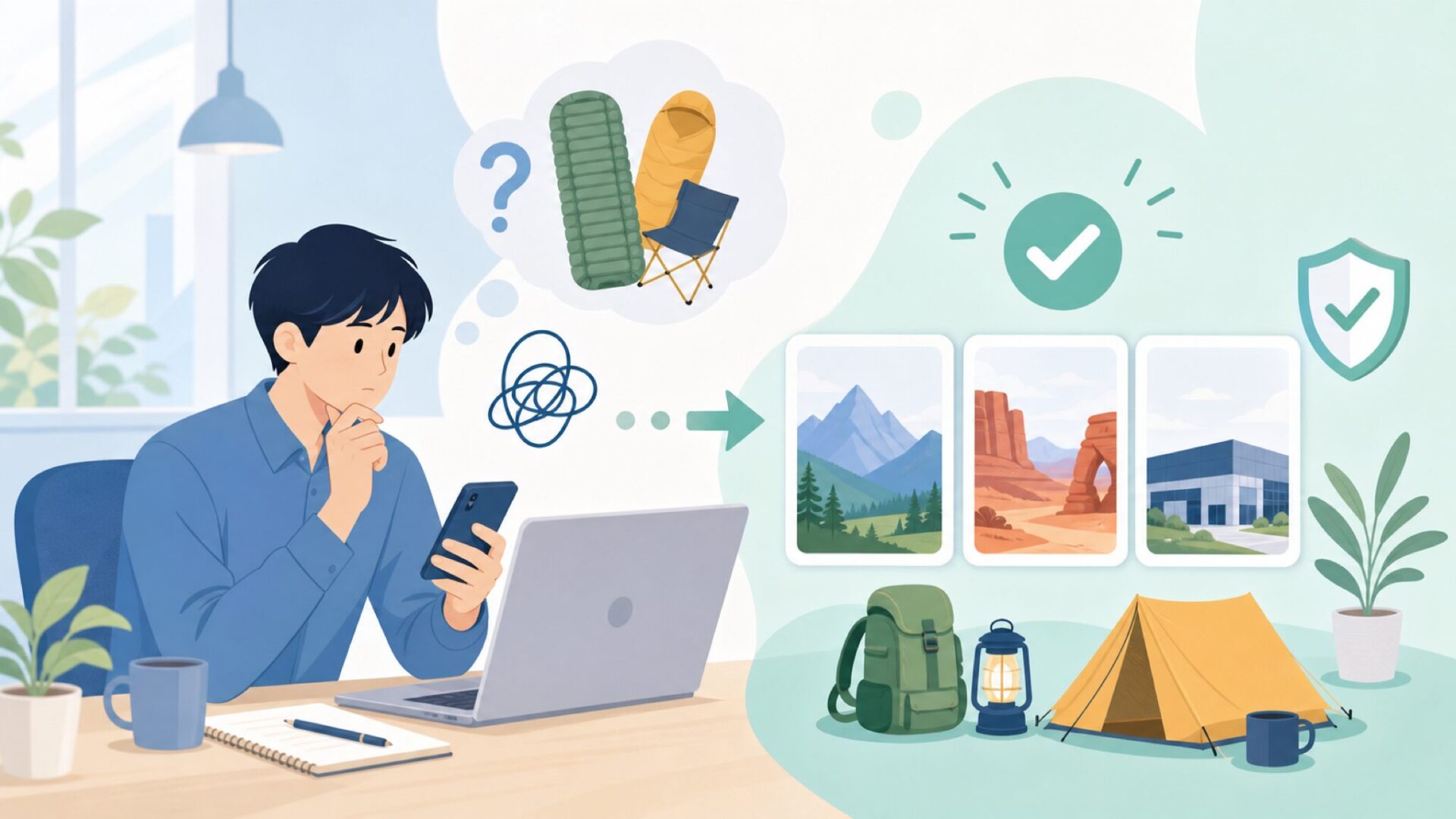 Klymitはどこの国のブランドなのか国籍と設立背景を表すイラスト