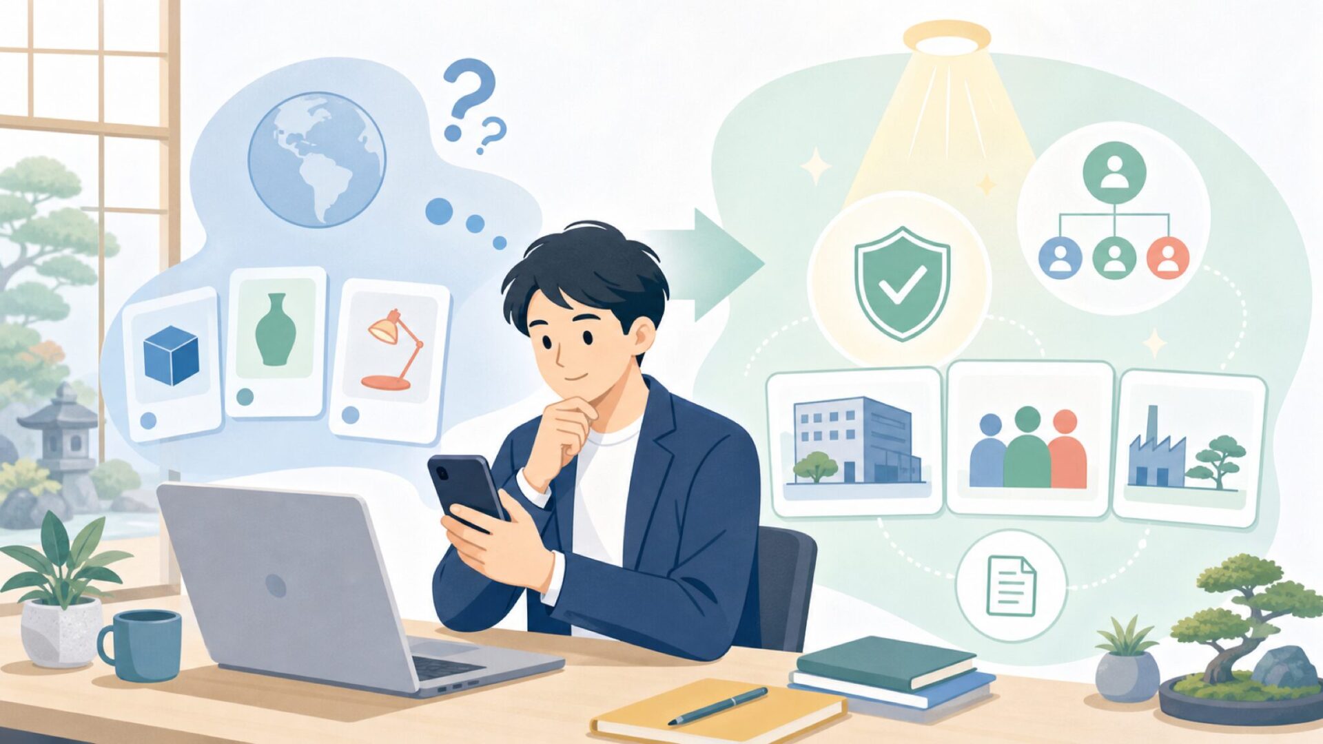 Wellerはどこの国のブランド?創業の背景と現在の企業体制を表すイラスト