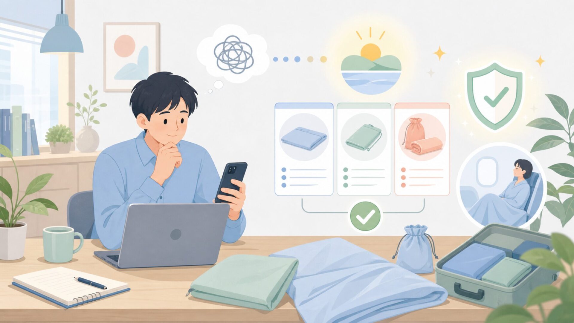 Cocoon(コクーン)はどこの国のブランド?発祥と展開の背景を表すイラスト