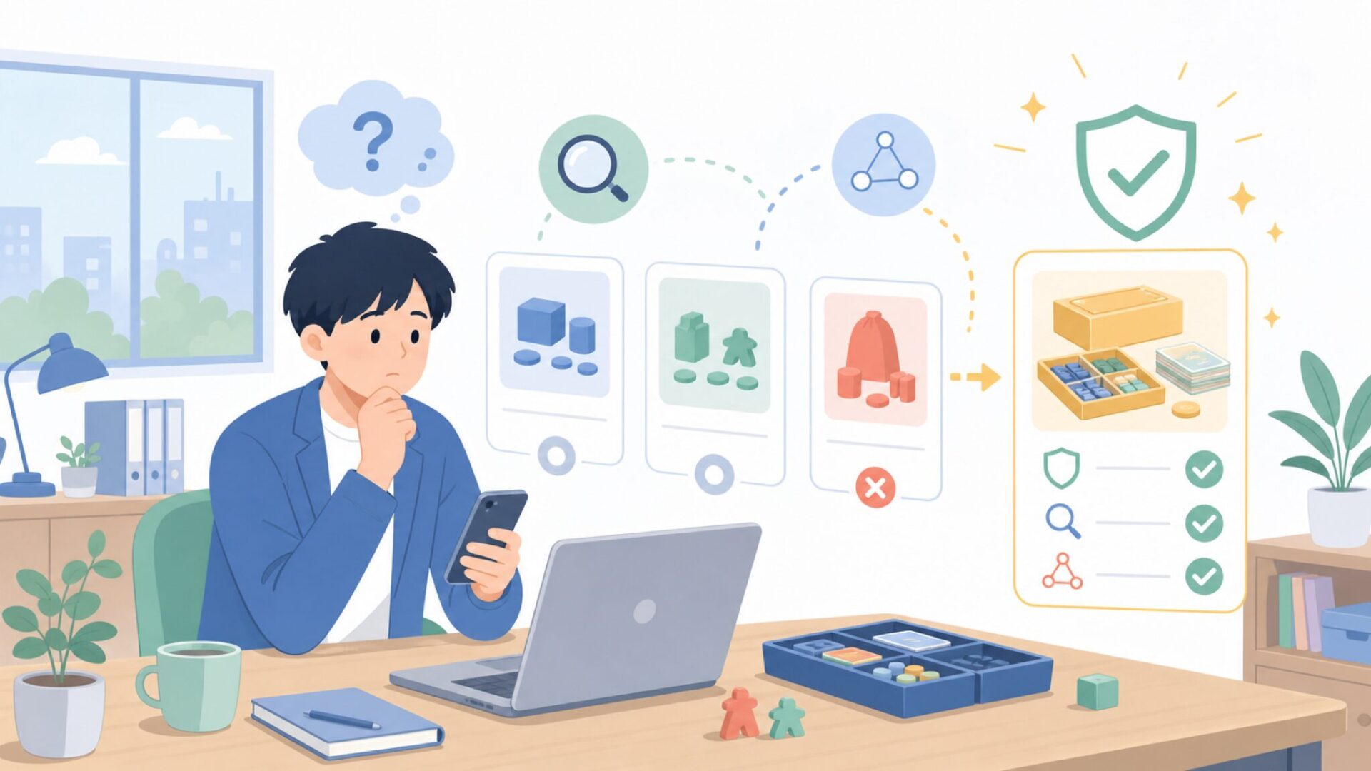 Mayday Gamesはどこの国のブランドなのかを表すイラスト