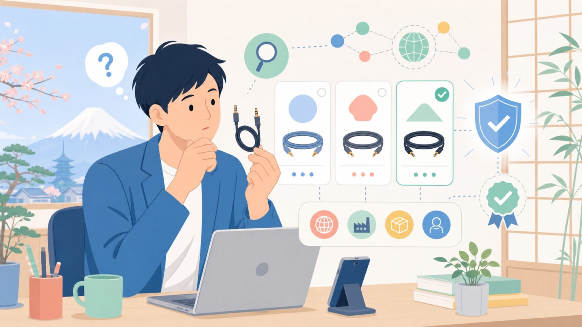 KLOTZはどこの国のブランドか？知られざる素性を解説を表すイラスト