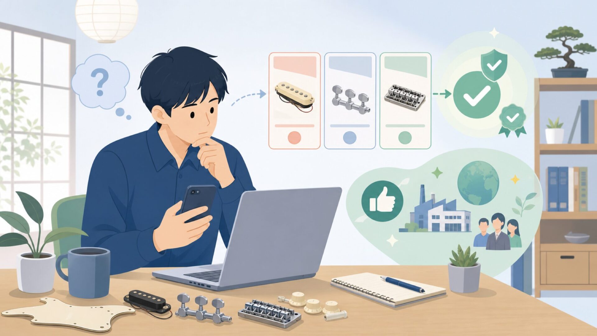 Graph Techはどこの国のブランド？知っておきたい素性と信頼性を表すイラスト