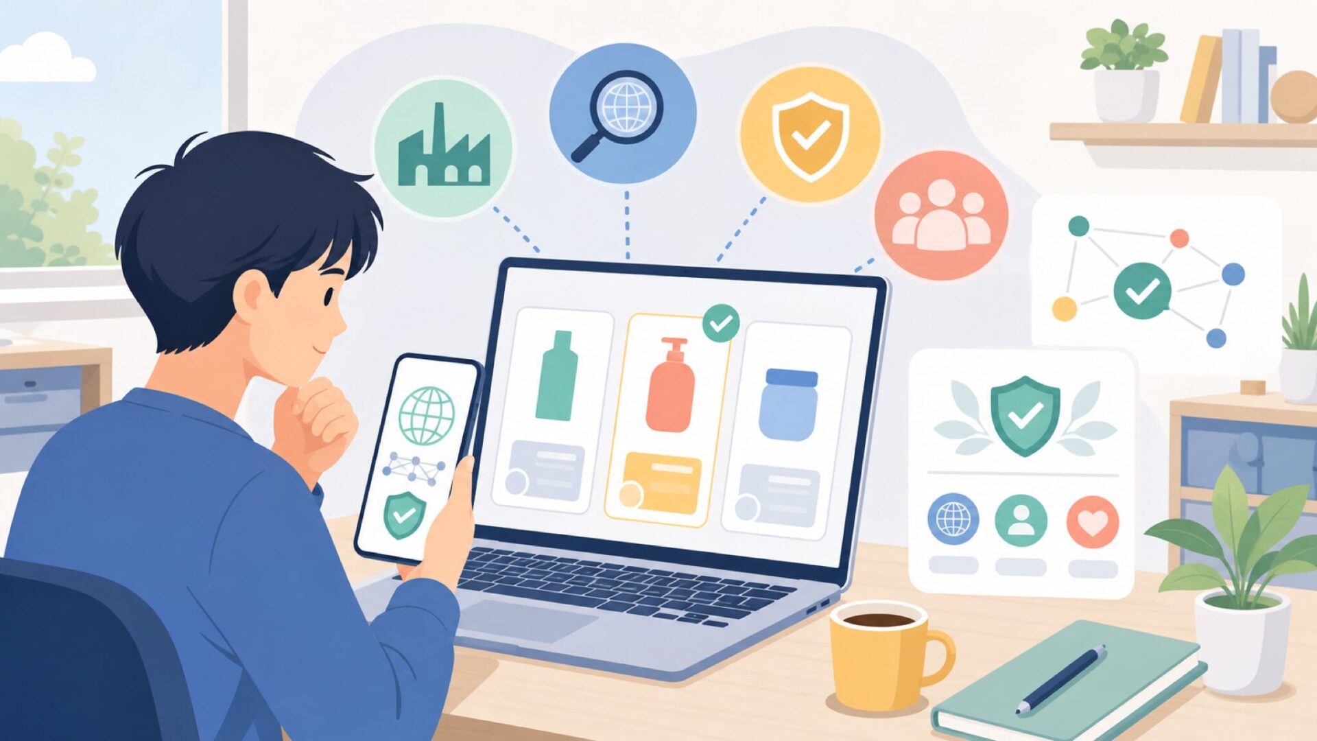 Darlacはどこの国のメーカー？ブランドの素性を確認を表すイラスト