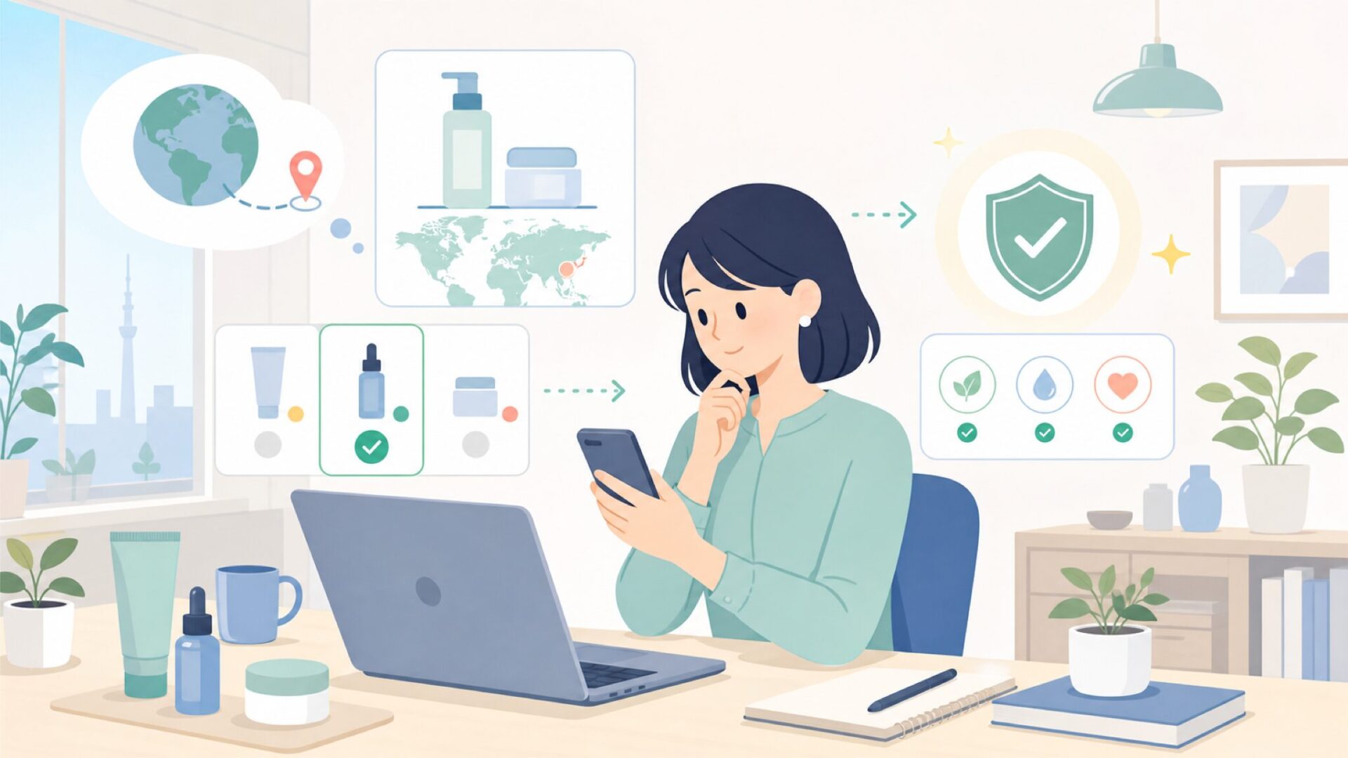 Body Glideはどこの国のブランドなのかを表すイラスト