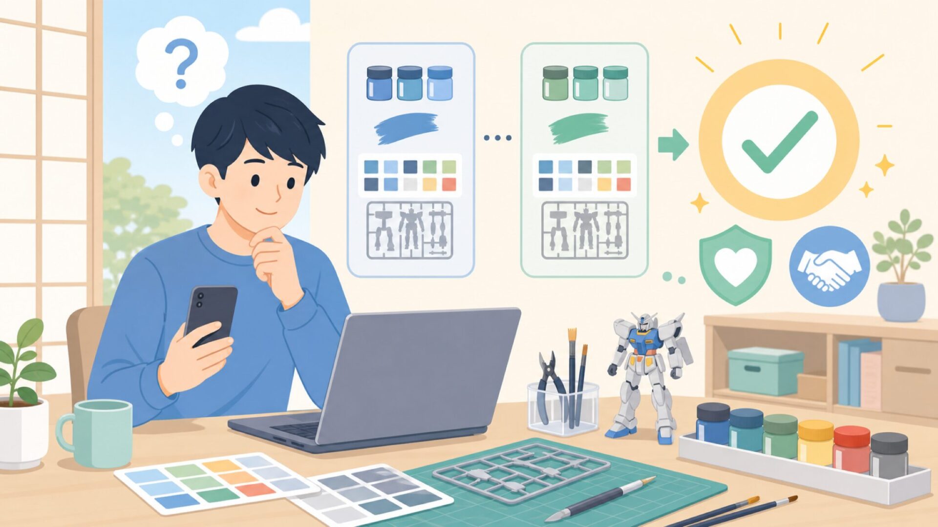 AMMO by Migの模型塗料はどこの国のブランド?を表すイラスト