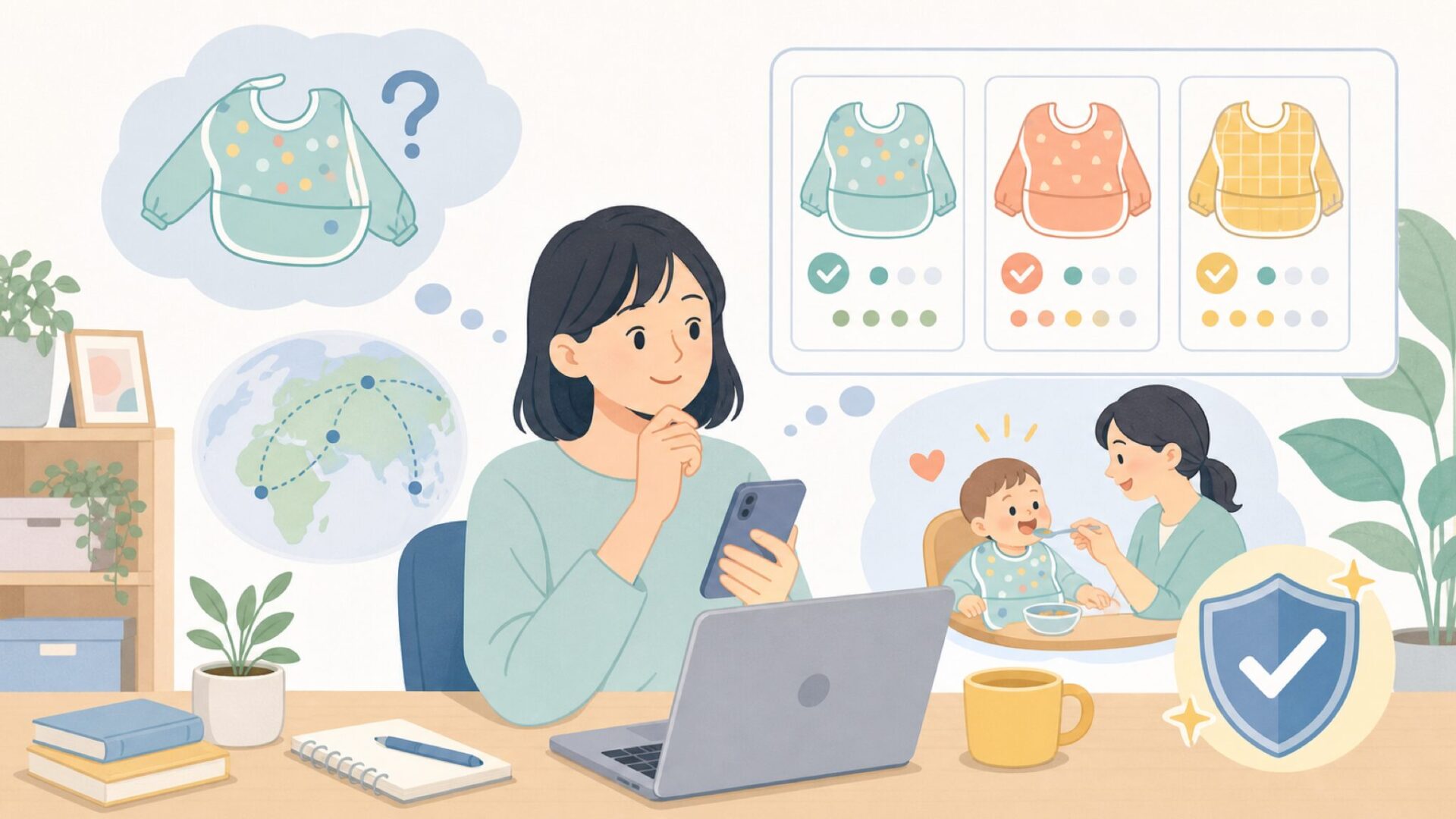 Bibadoスタイってどこの国のブランド？知っておきたい基礎知識を表すイラスト