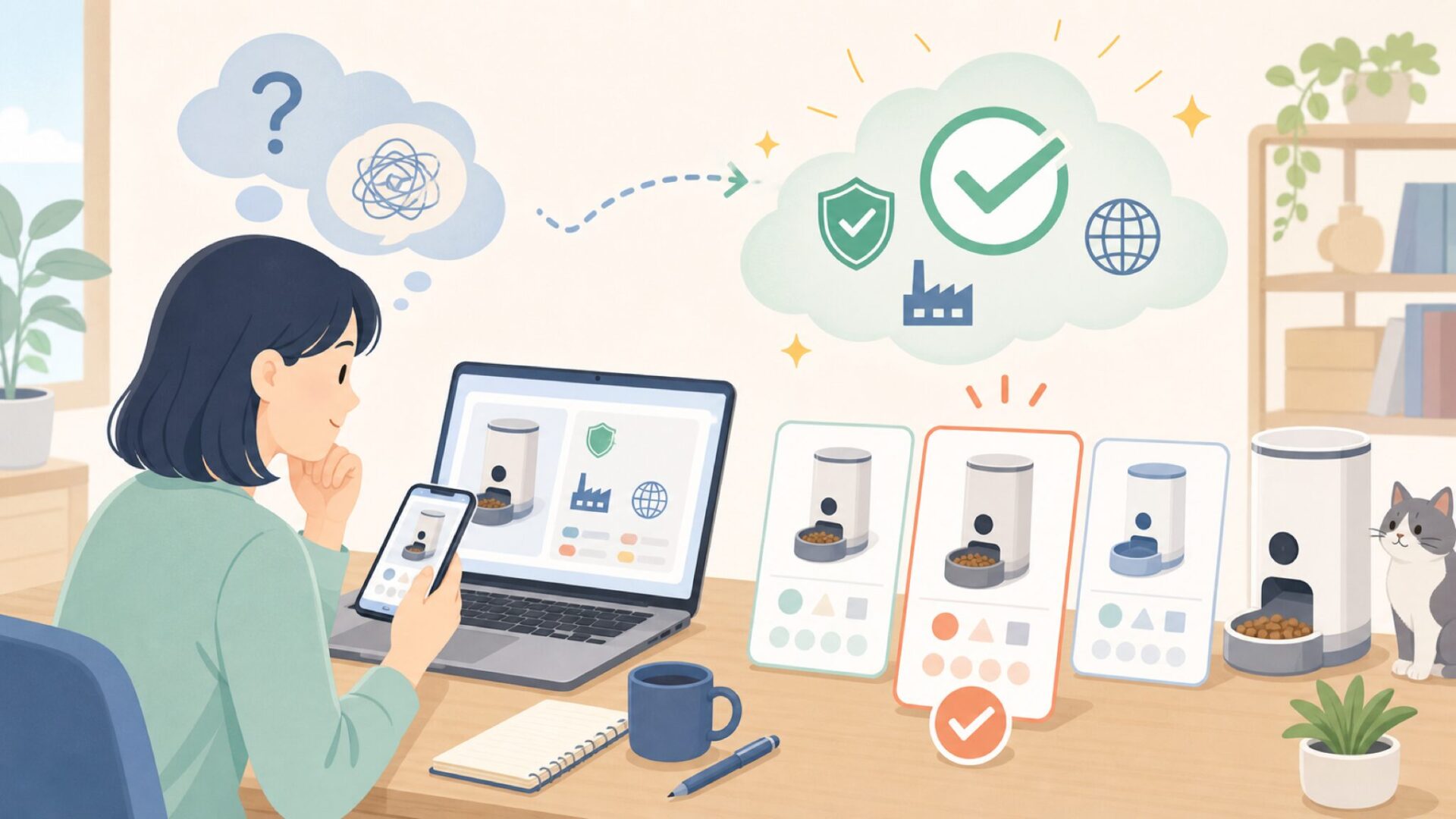 Faroroはどこの国のメーカー・ブランドなの？を表すイラスト