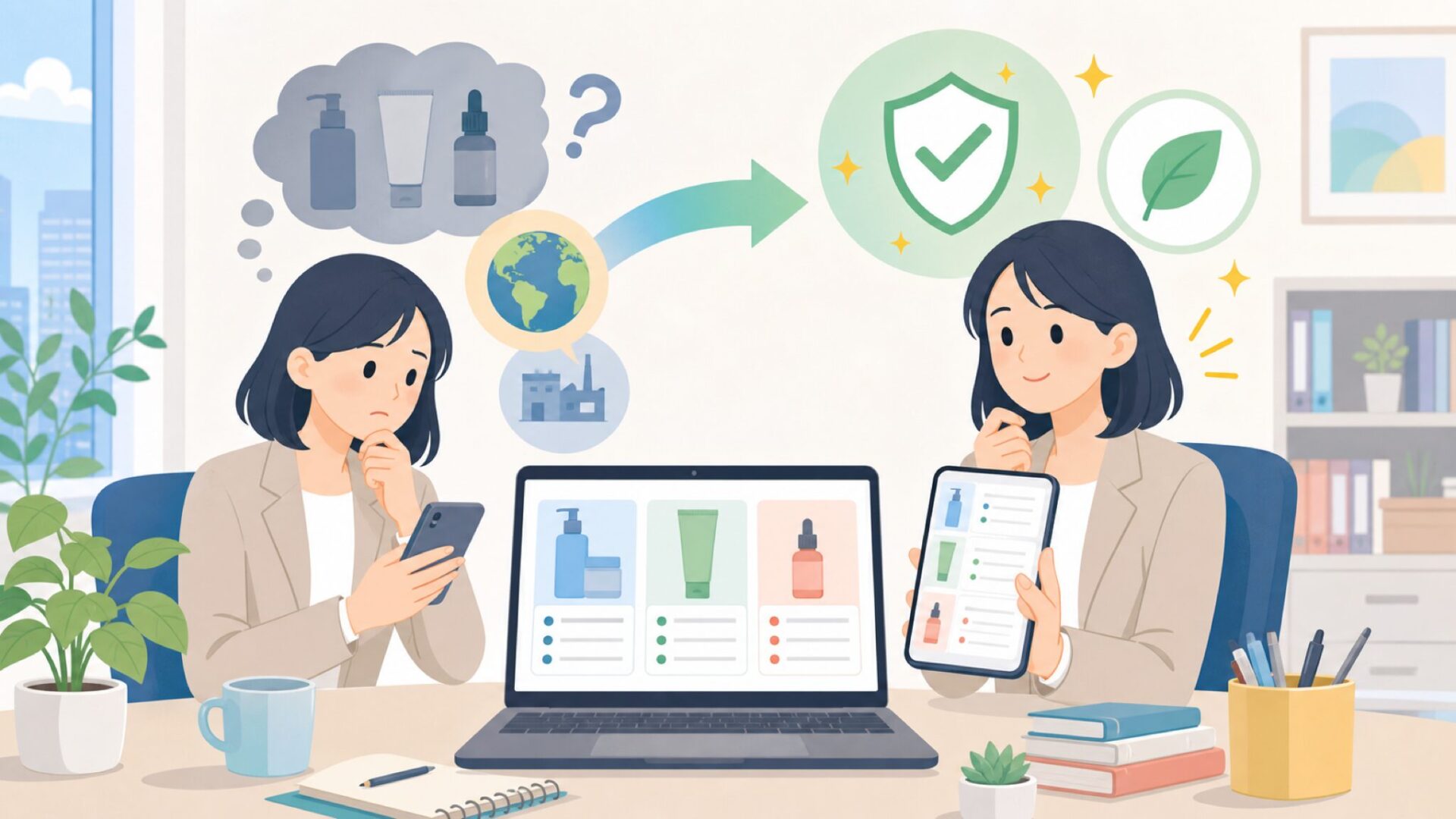 Paula's Choiceはどこの国のブランド？基礎知識を表すイラスト