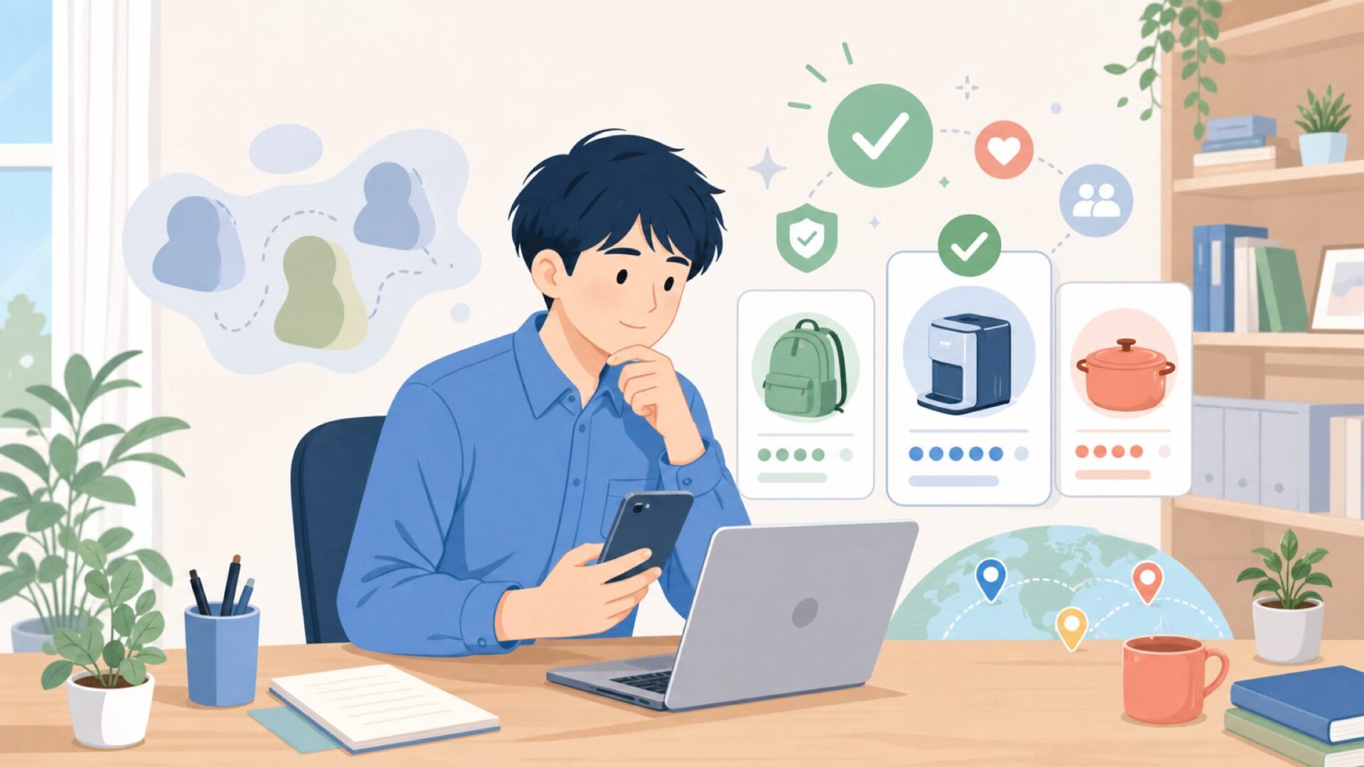 Fullstar(フルスター)はどこの国のブランドなのかを表すイラスト