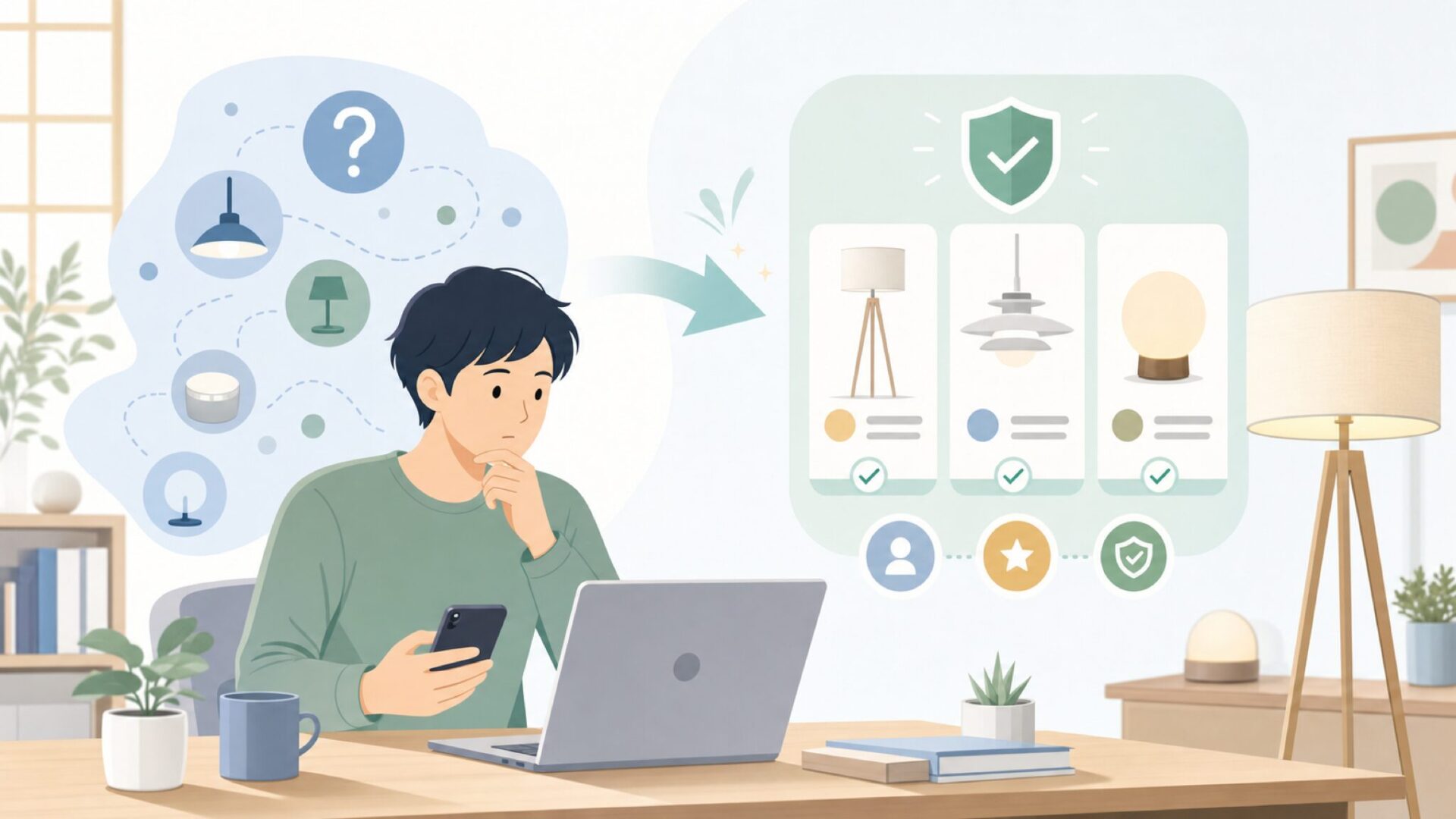 Brightechはどこの国のブランド？会社概要と特徴を表すイラスト